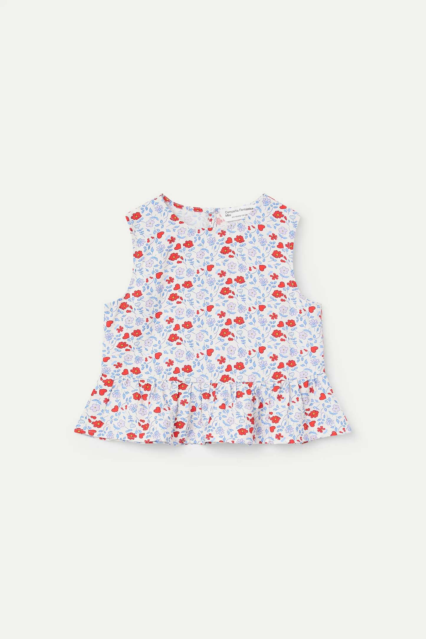 Top da bambina con stampa carina