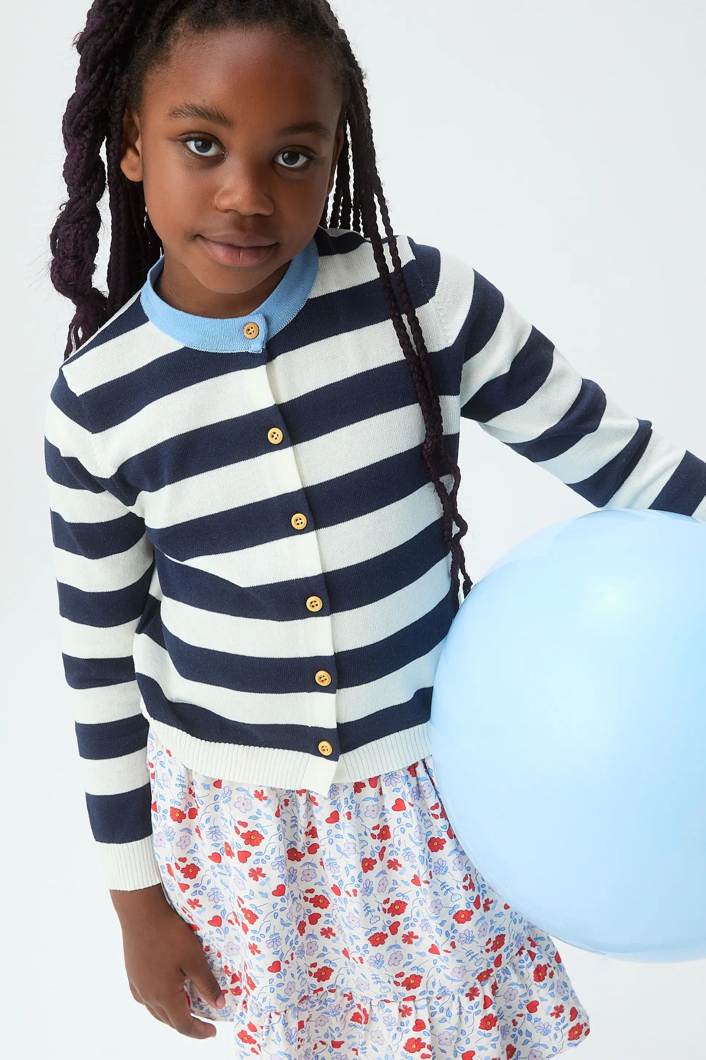 Falda corta de niña con estampado Cute