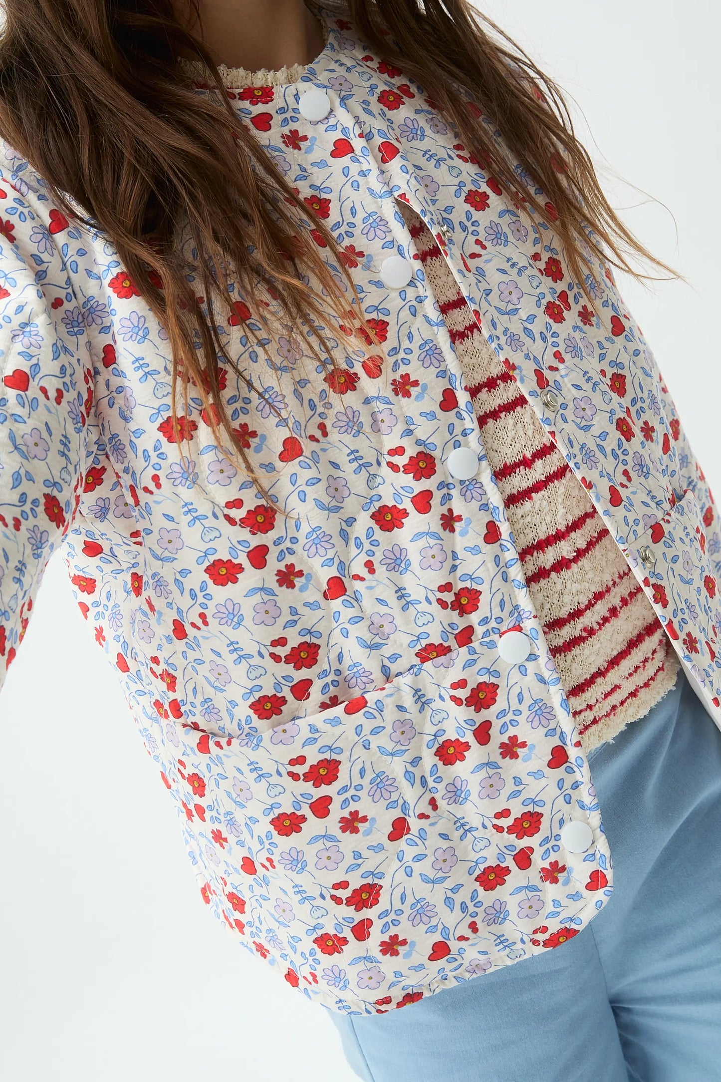 Giacca da ragazza con stampa carina