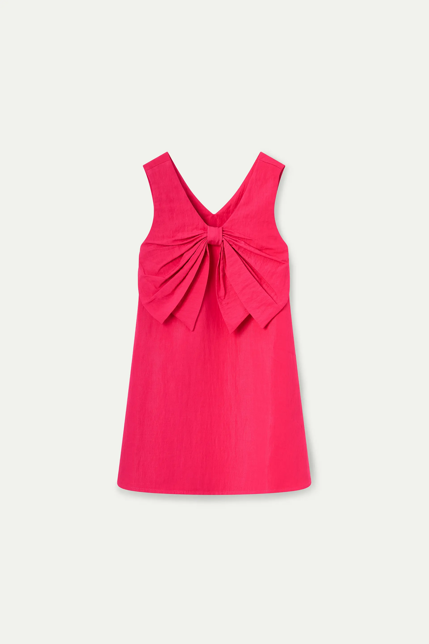 Vestido corto de niña rojo