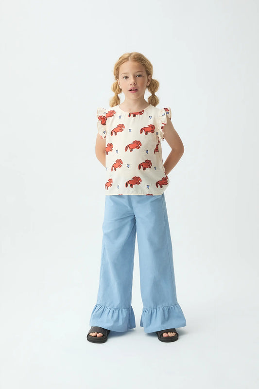 Top de niña con estampado Tochi