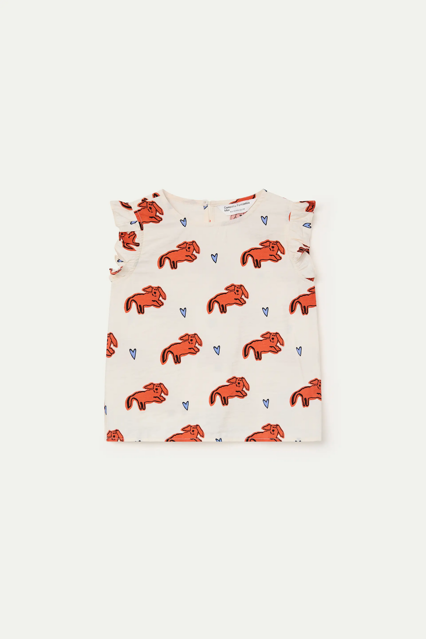 Tochi print girl's top