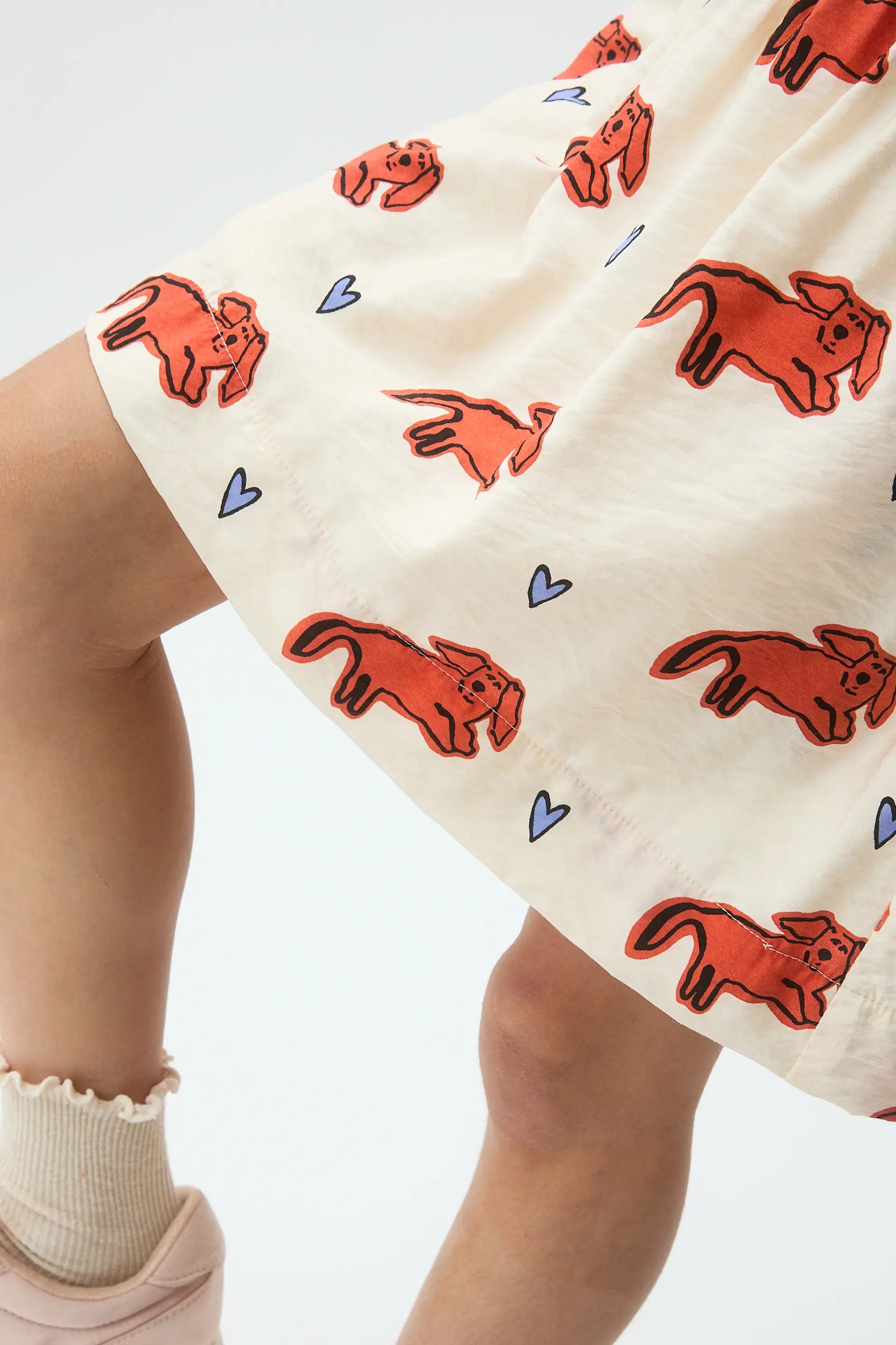 Tochi print short skirt for girls