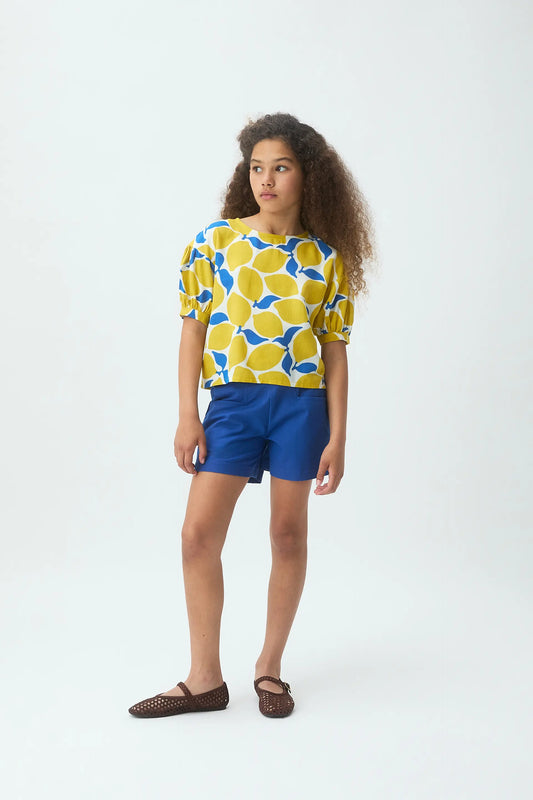 Top de niña con estampado Limoncello