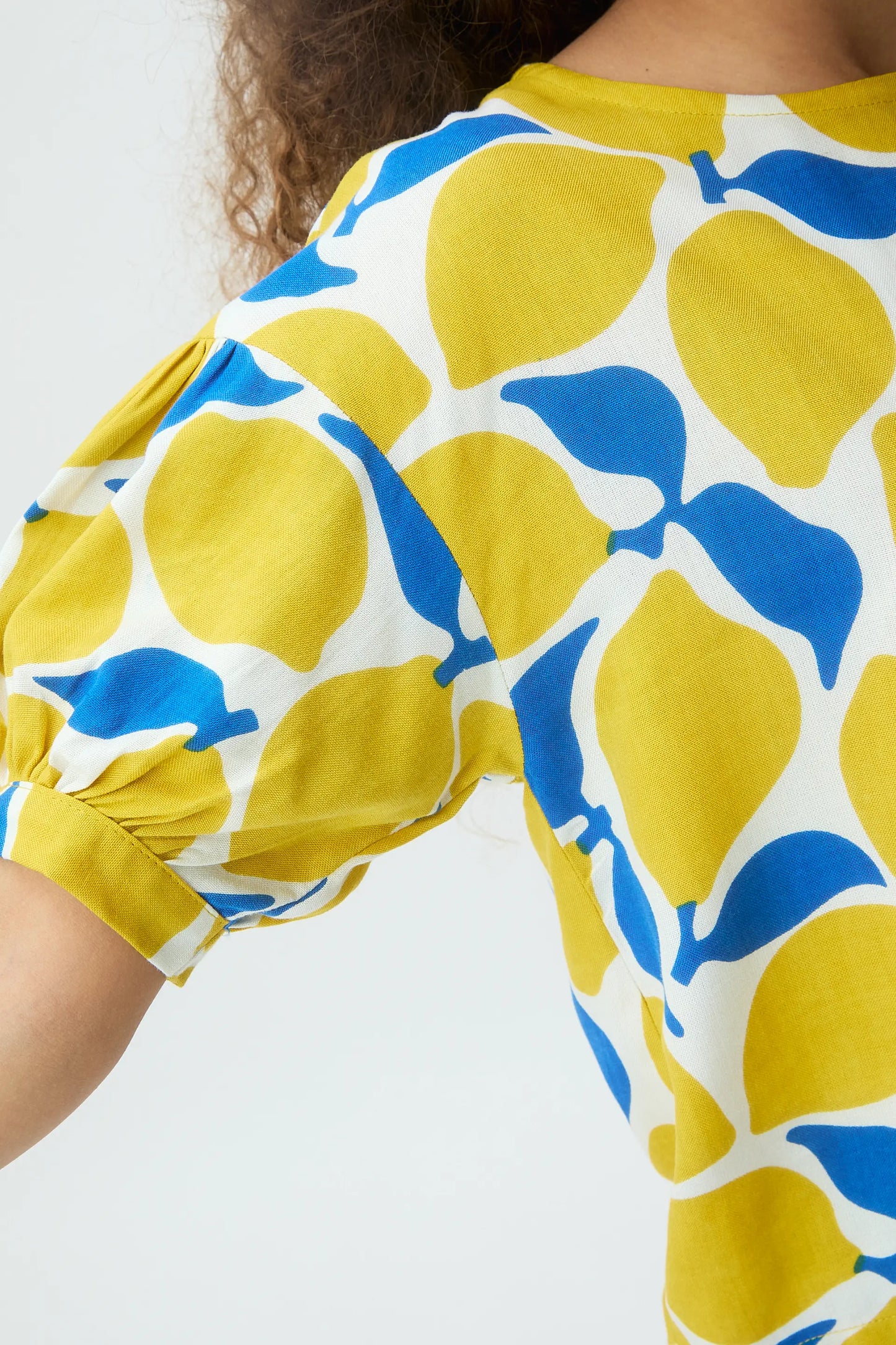 Top de niña con estampado Limoncello