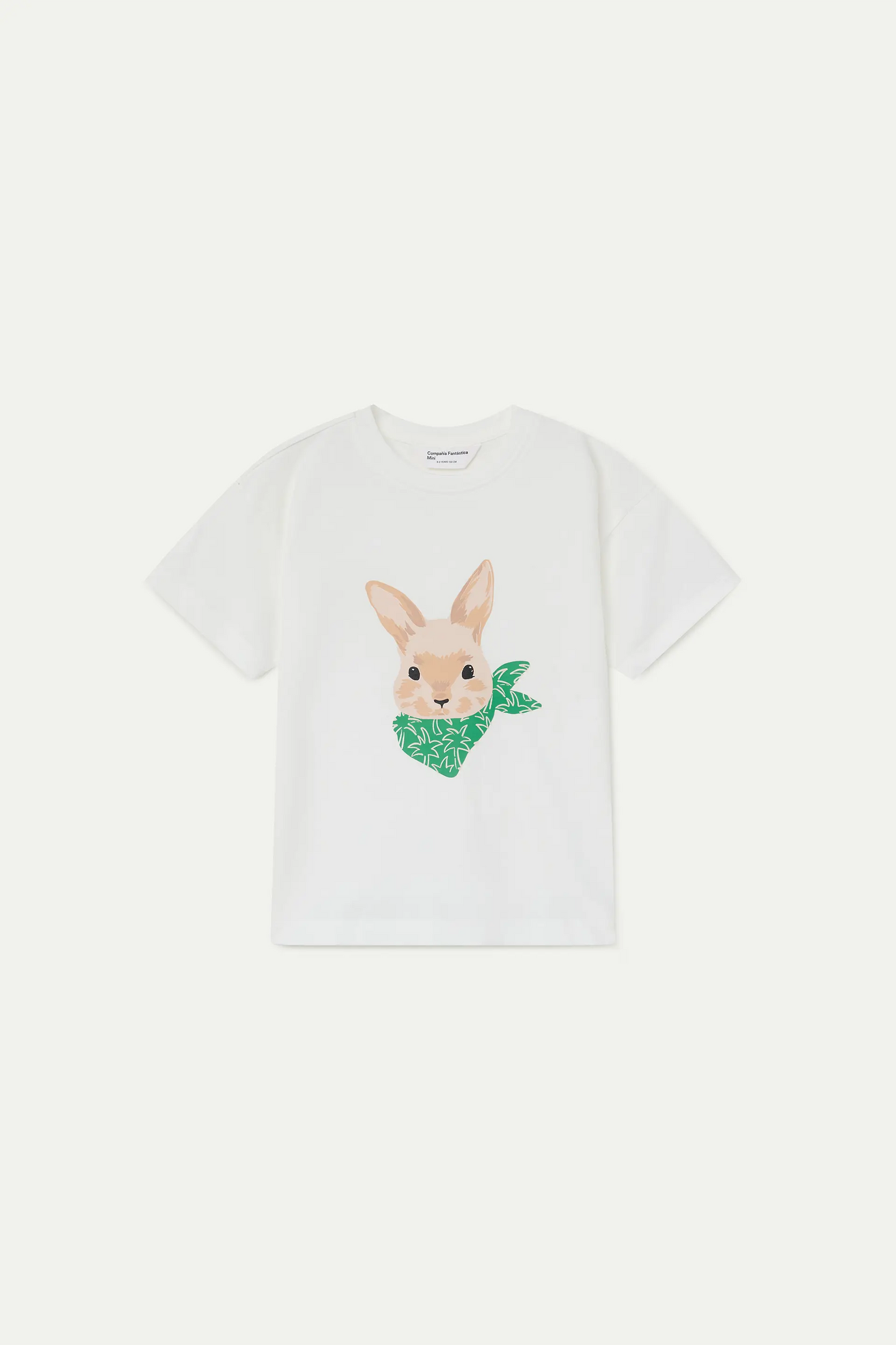 Girl's T-shirt with Bunny Print