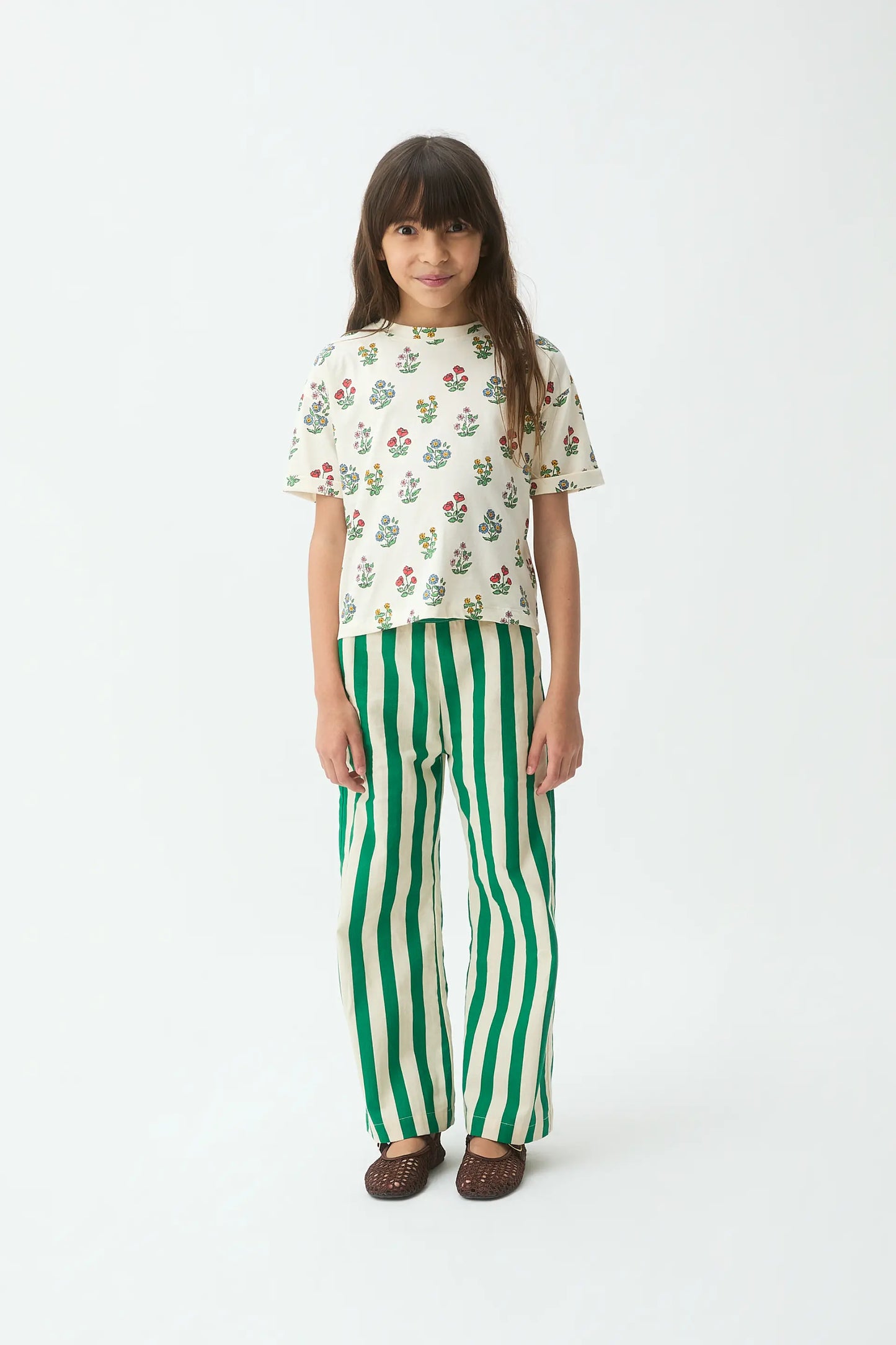 Girls' T-shirt with Gardener print