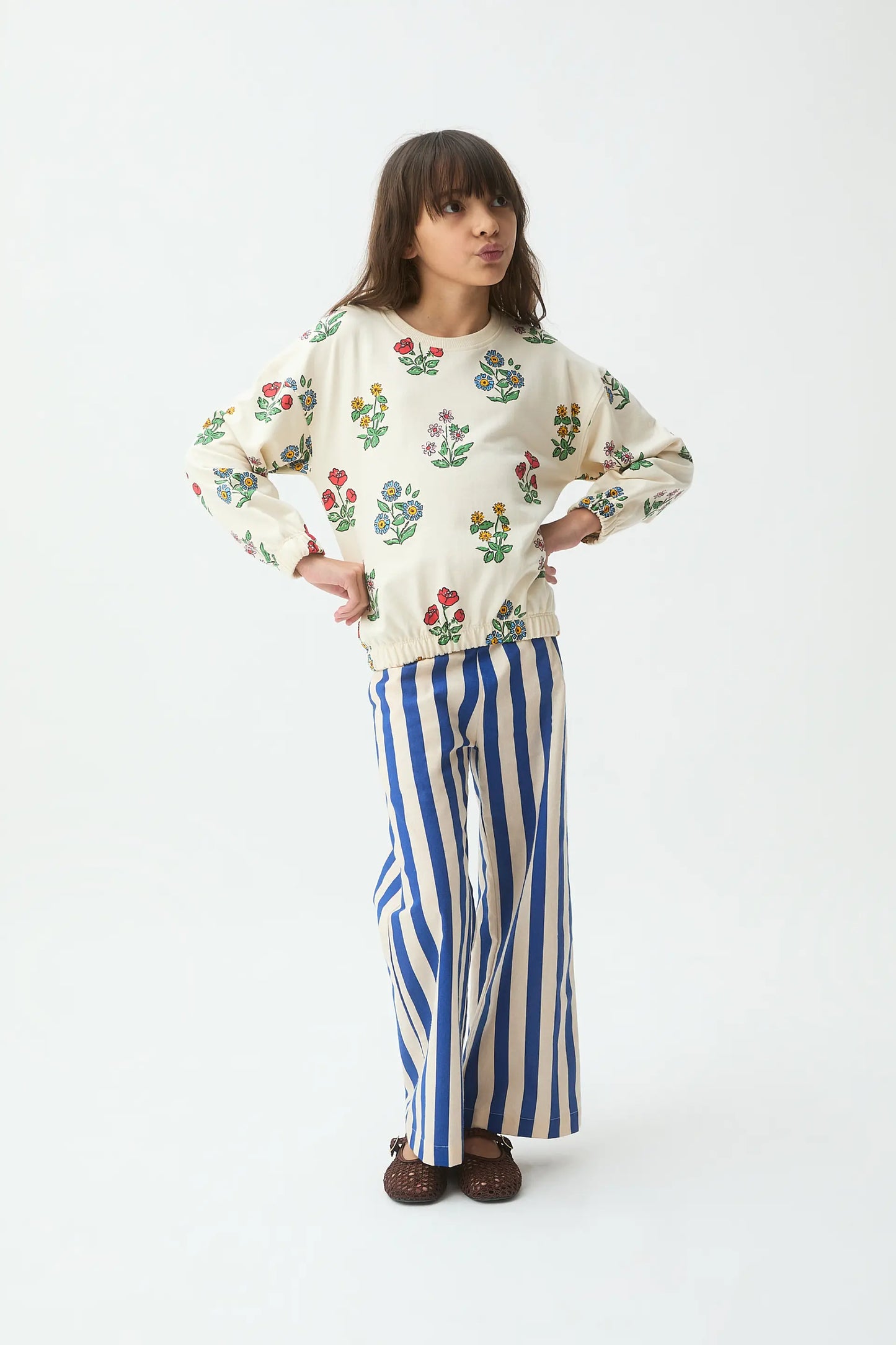 Sudadera de niña con estampado Gardener