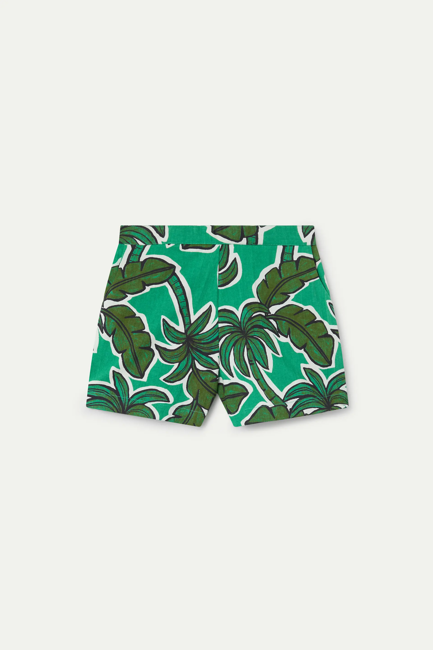 Girls' shorts with Palm Tree print