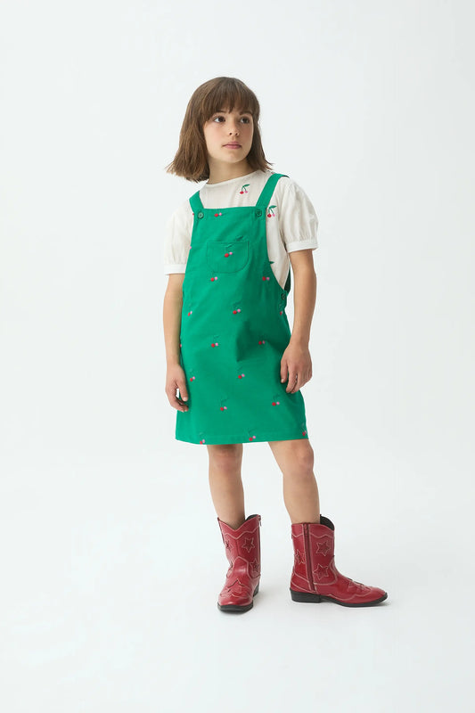 Pichi de niña 100% algodón con estampado Cherries