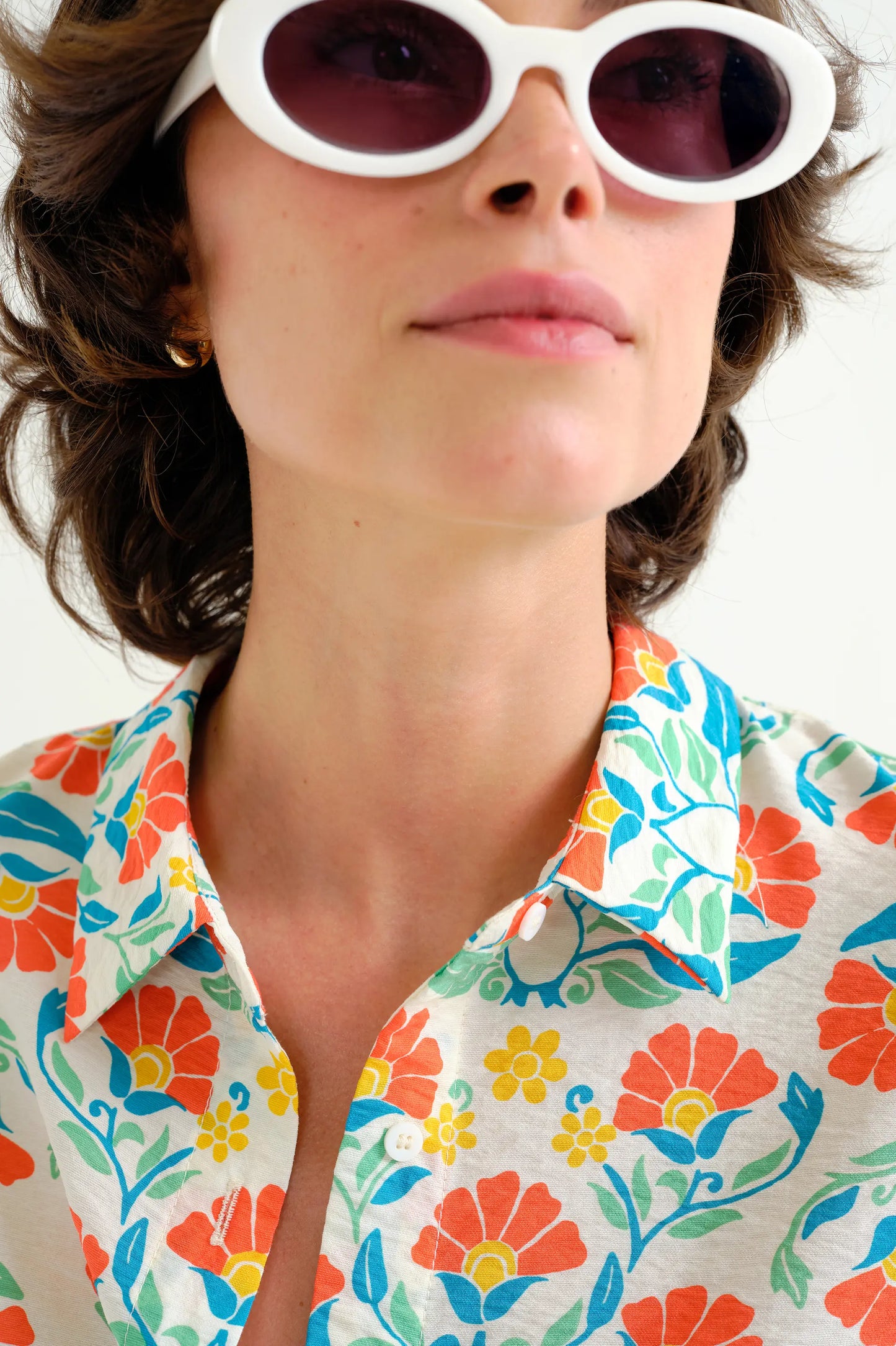 Camisa con estampado Small Royal