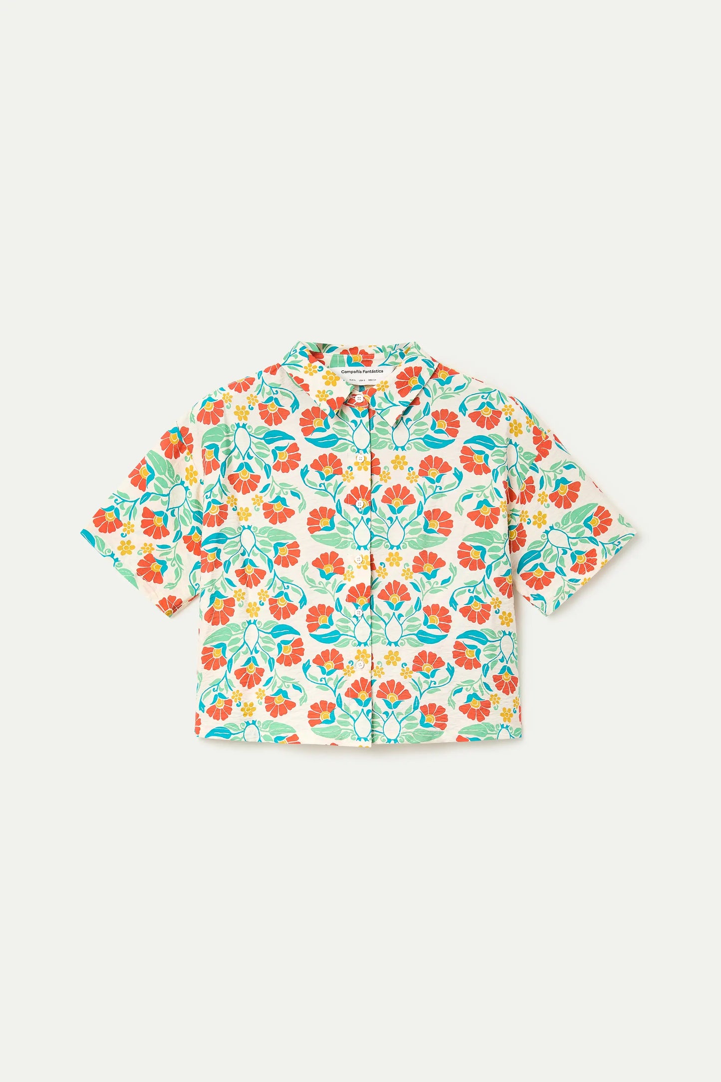 Camisa con estampado Small Royal