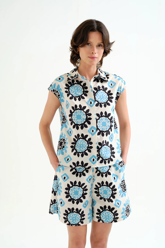 Camisa con estampado Waterfall