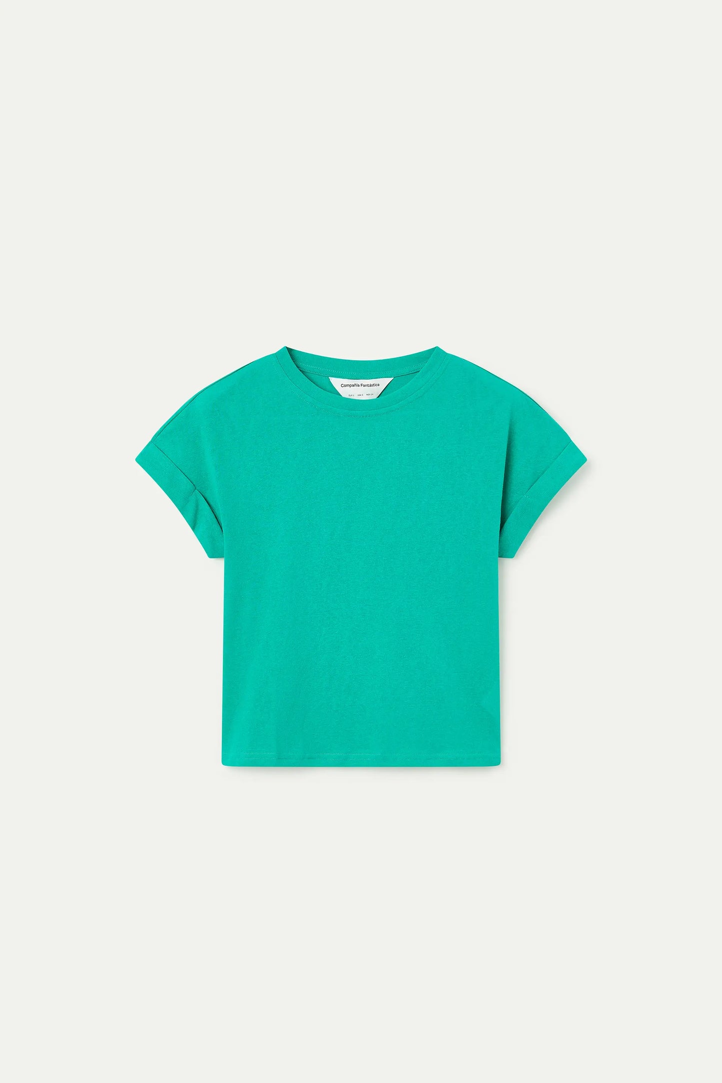basic green t-shirt