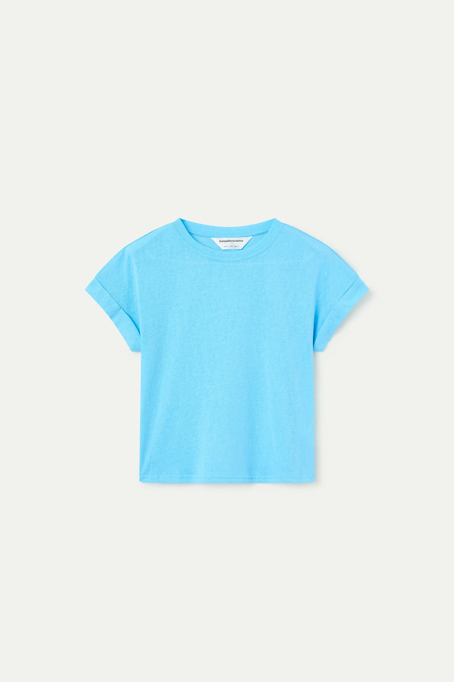 maglietta blu di base