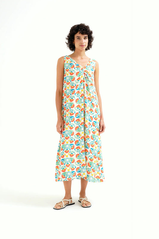 Vestido midi Small Royal