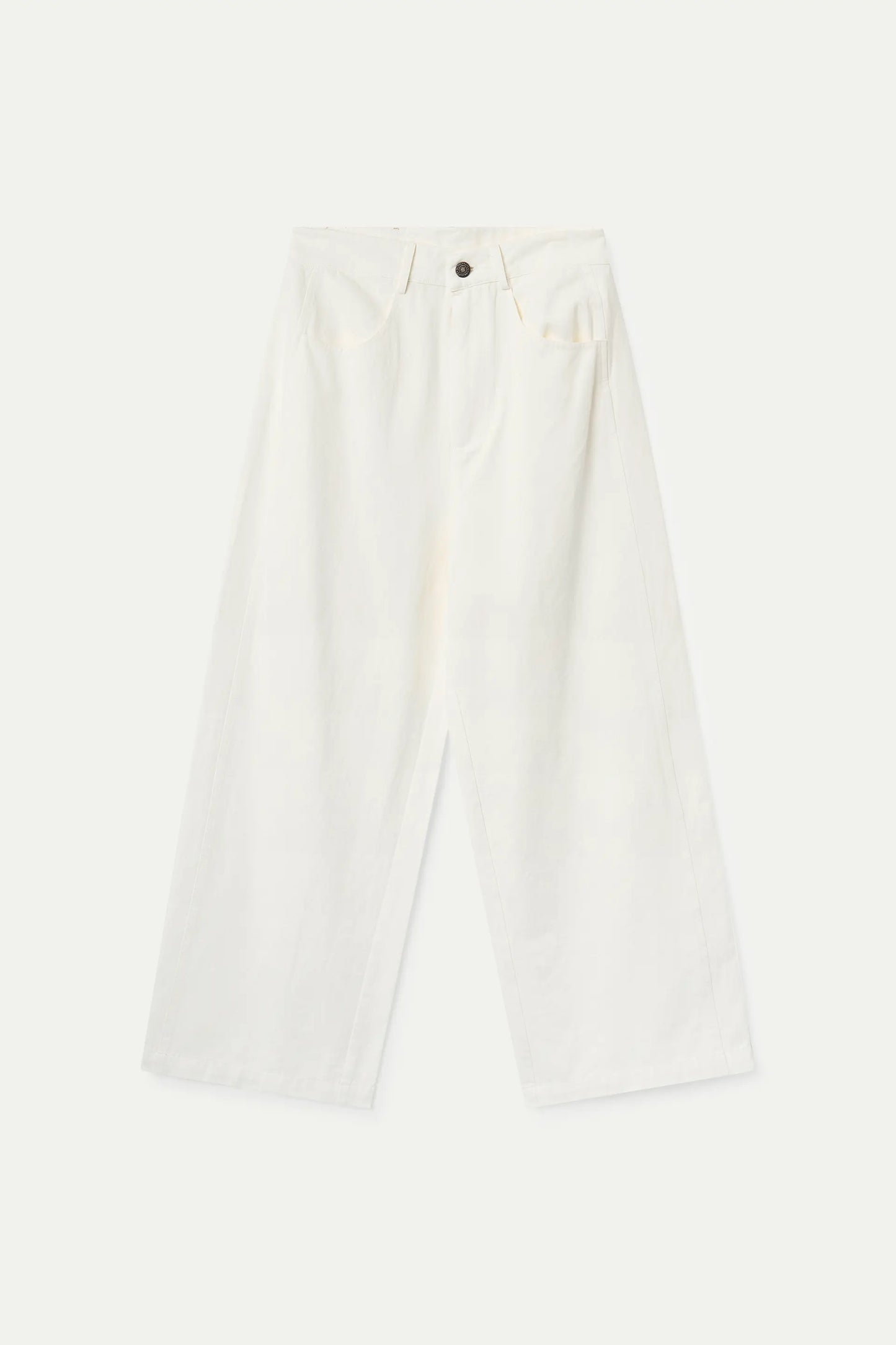 Pantaloni bianchi, 100% cotone