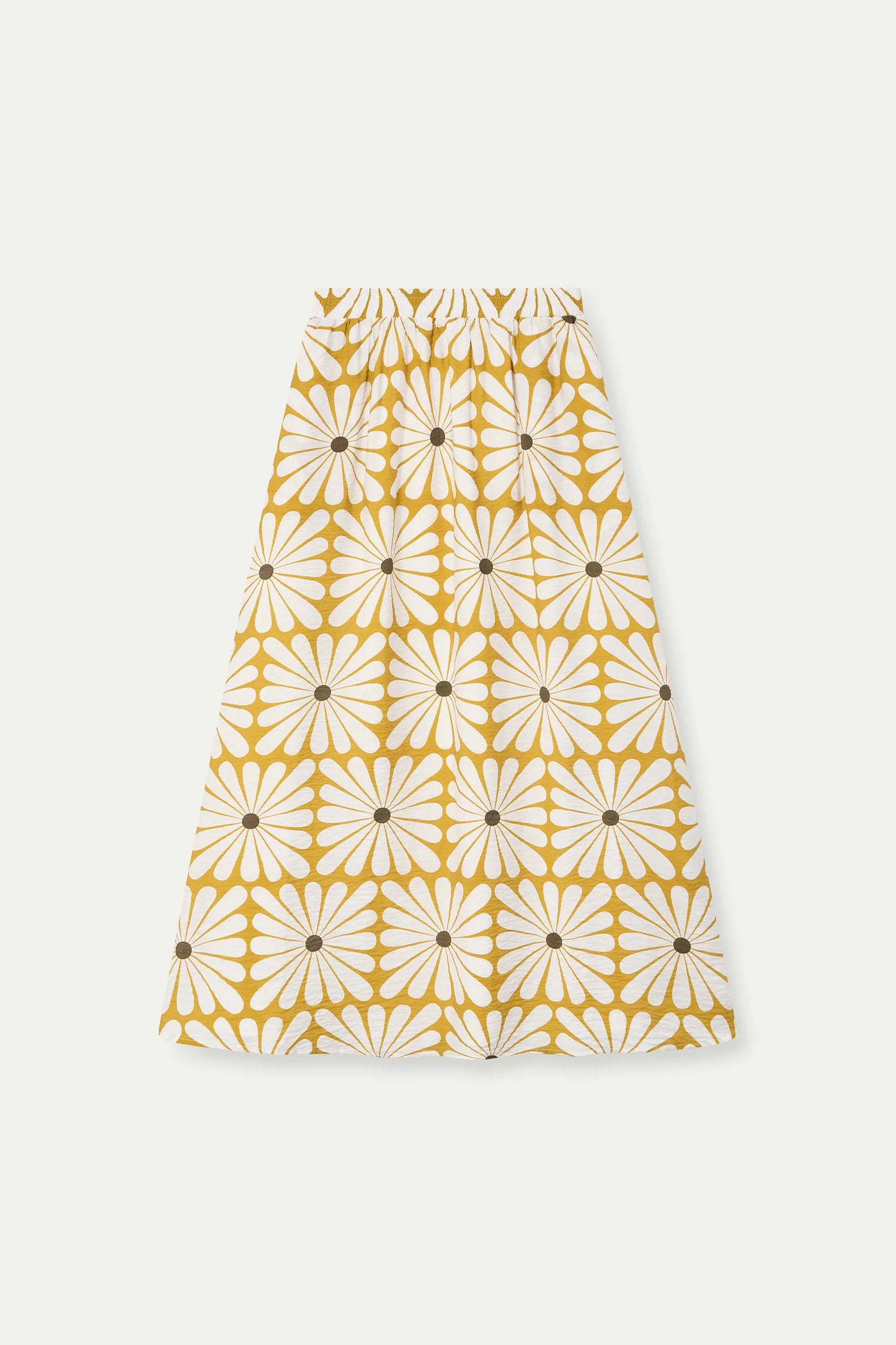 Long skirt with Olive Flower print