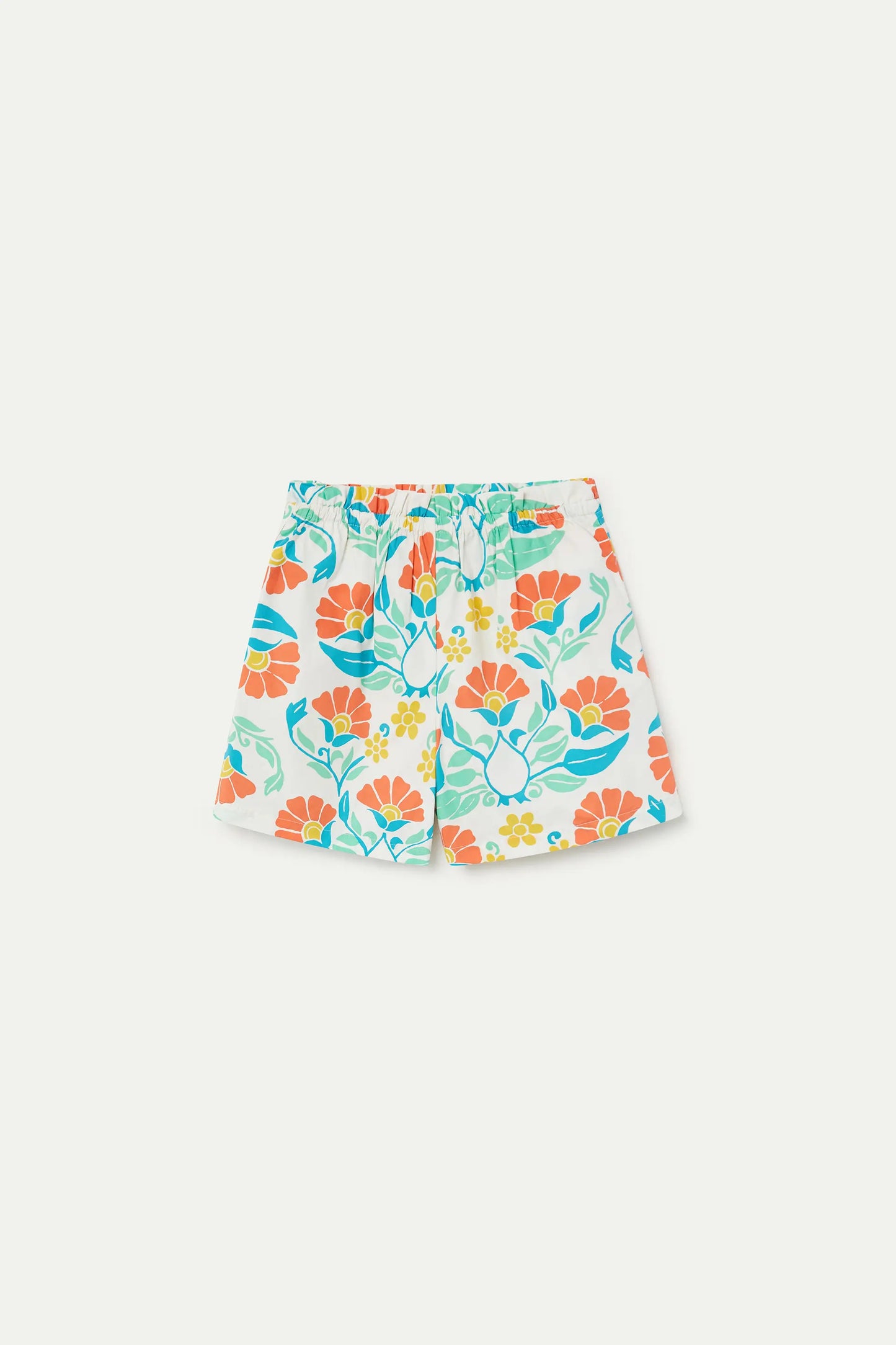 Shorts 100% algodón con estampado Big Royal