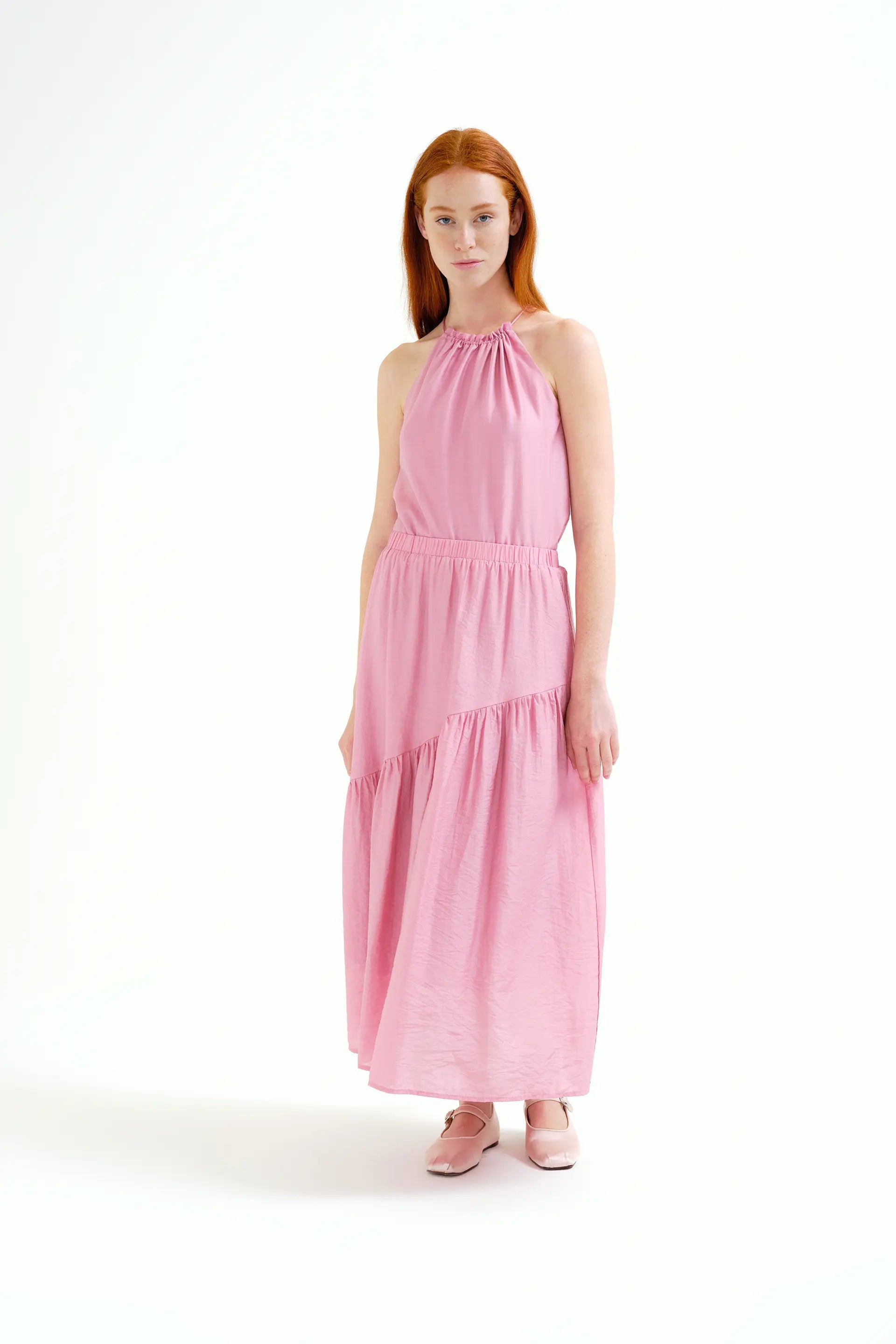 Pink halter top - Fantastic Company Compaa Fantstica Pink halter top - Fantastic Company Compaa Fantstica