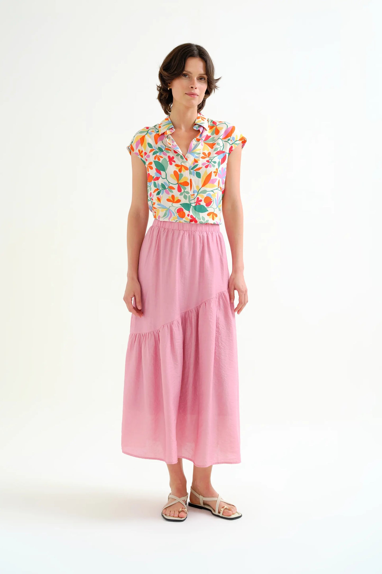 Camisa con estampado Lotto