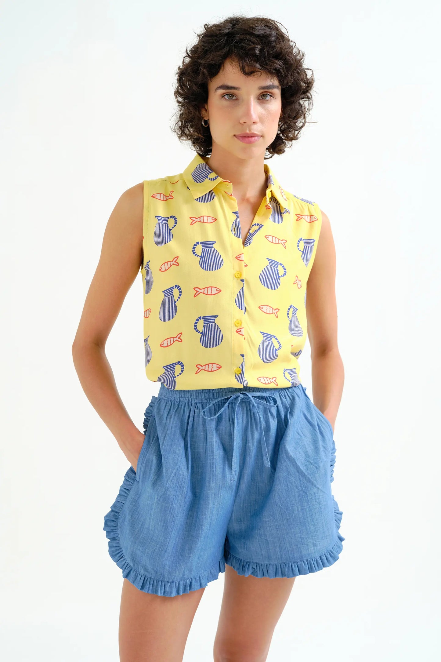 Camicia stampata Brava