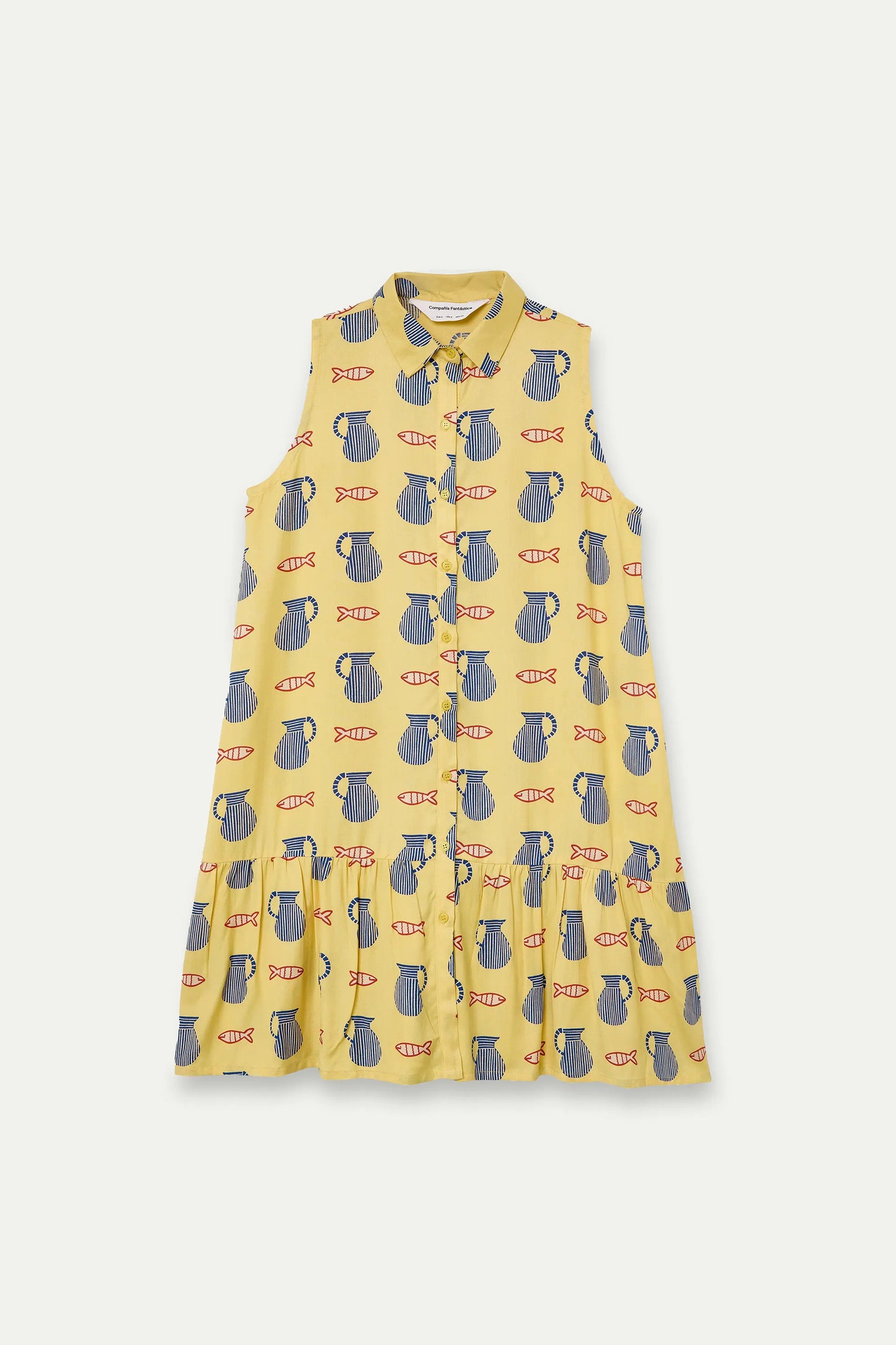 Brava print short dress
