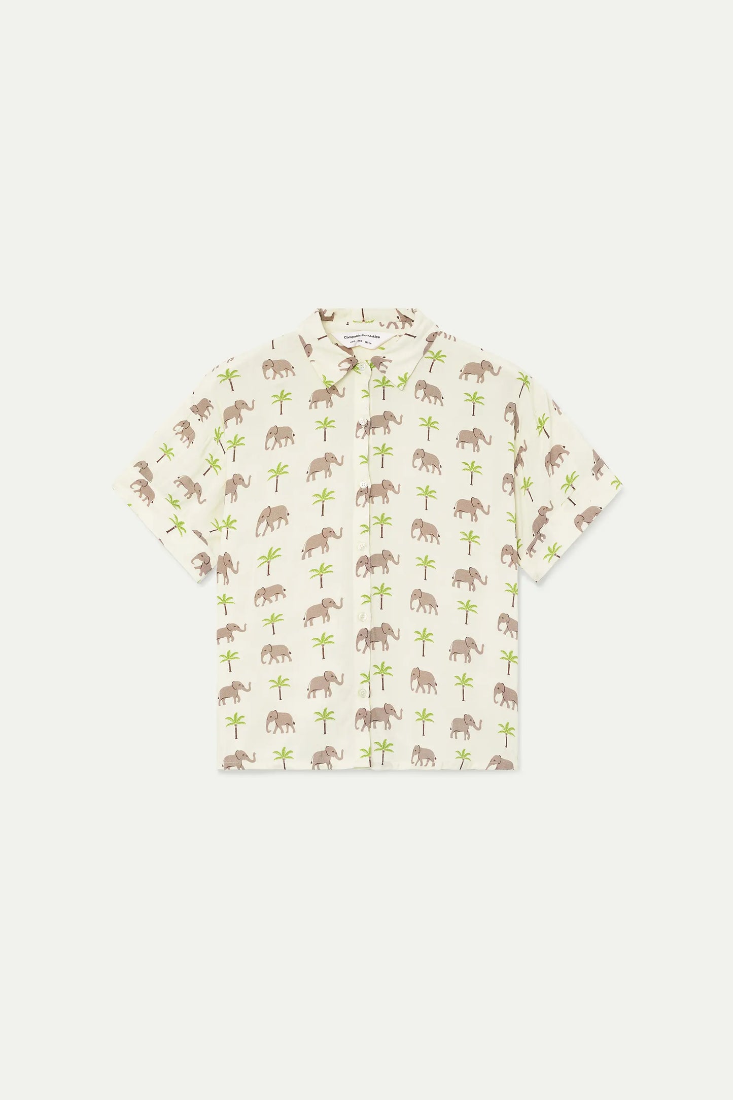 Camisa con estampado Elefante