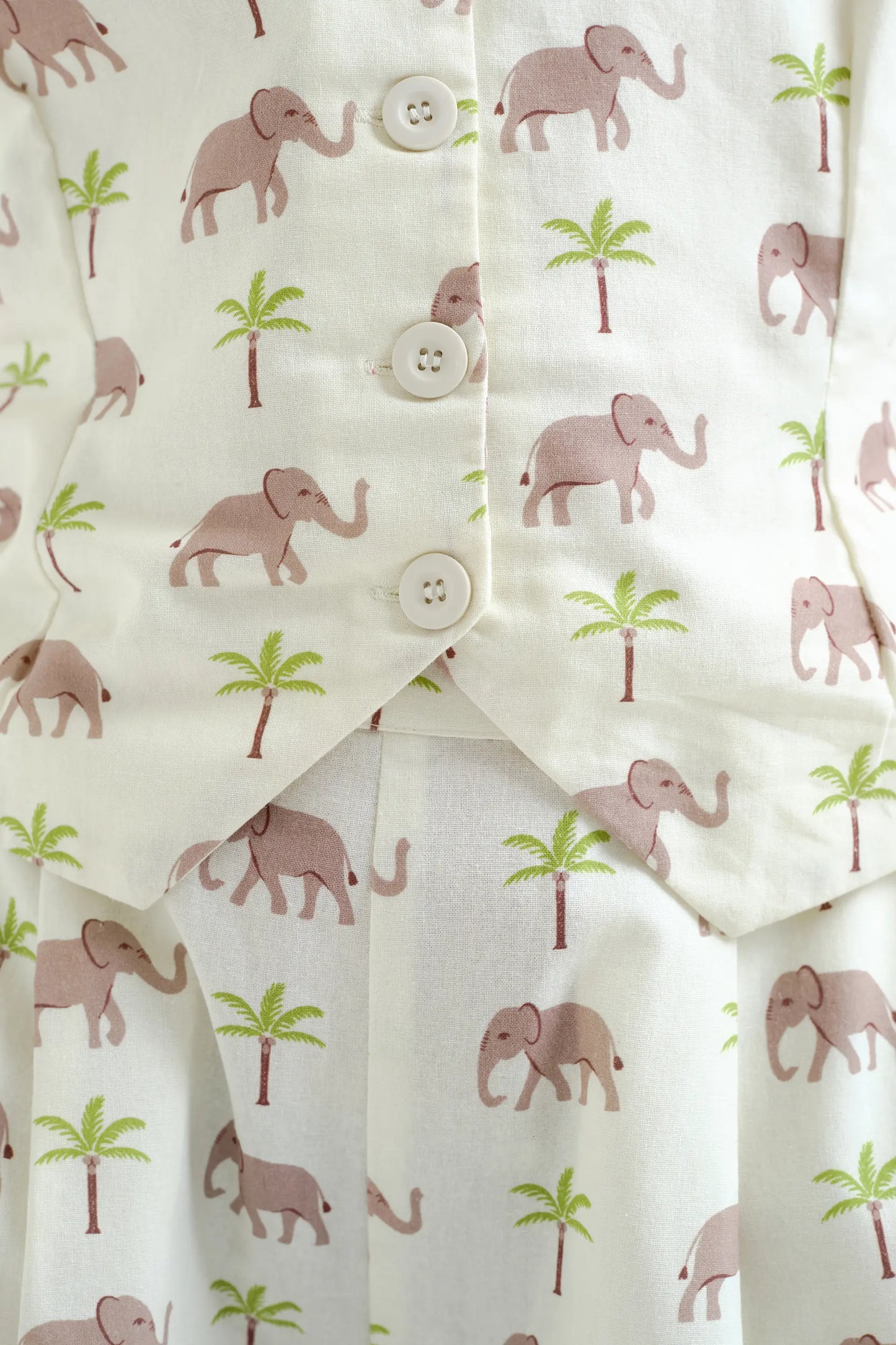 Chaleco con estampado Elefante