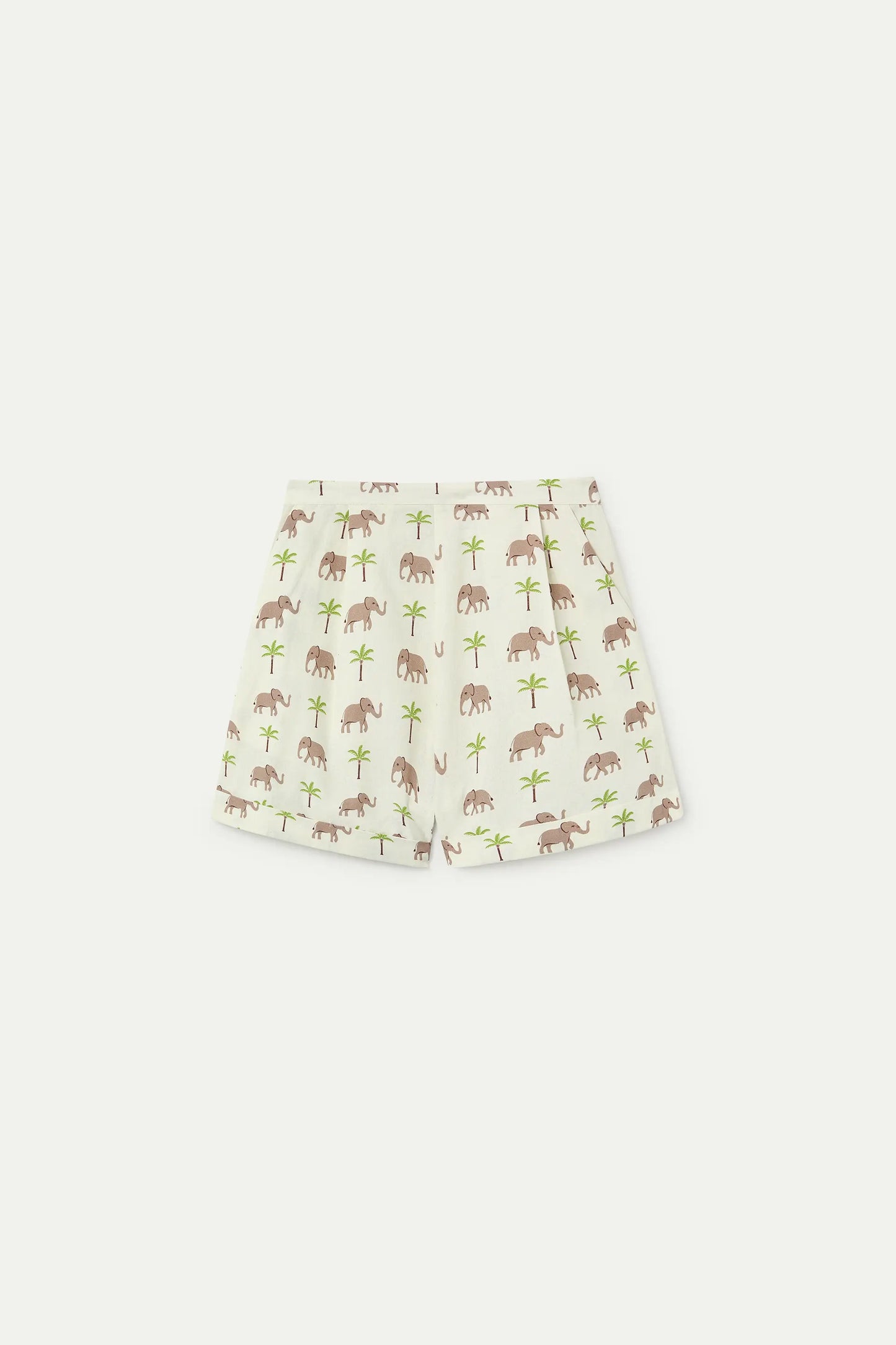 Shorts con estampado Elefante