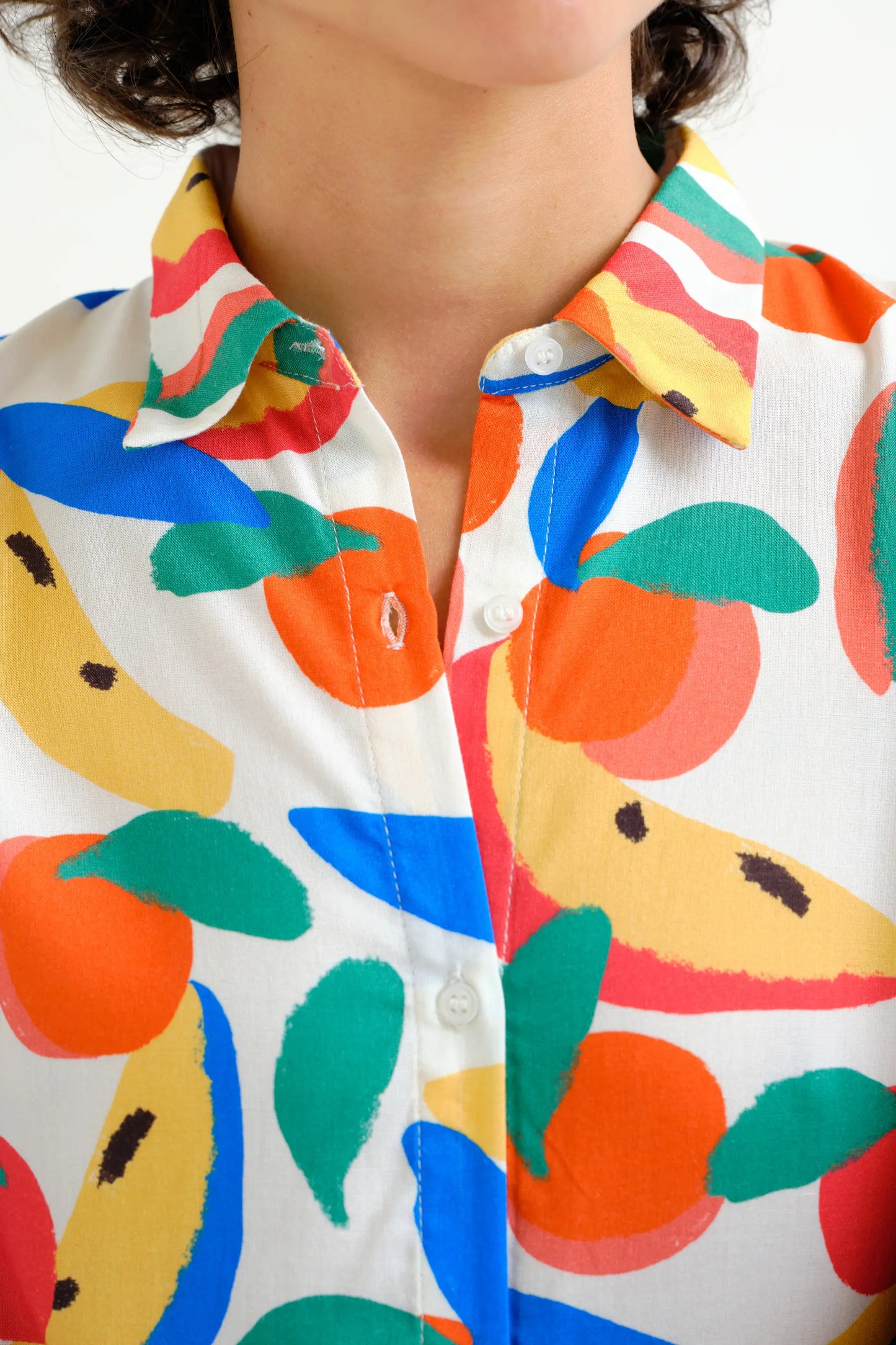 Shirt with Tutti Frutti Small print
