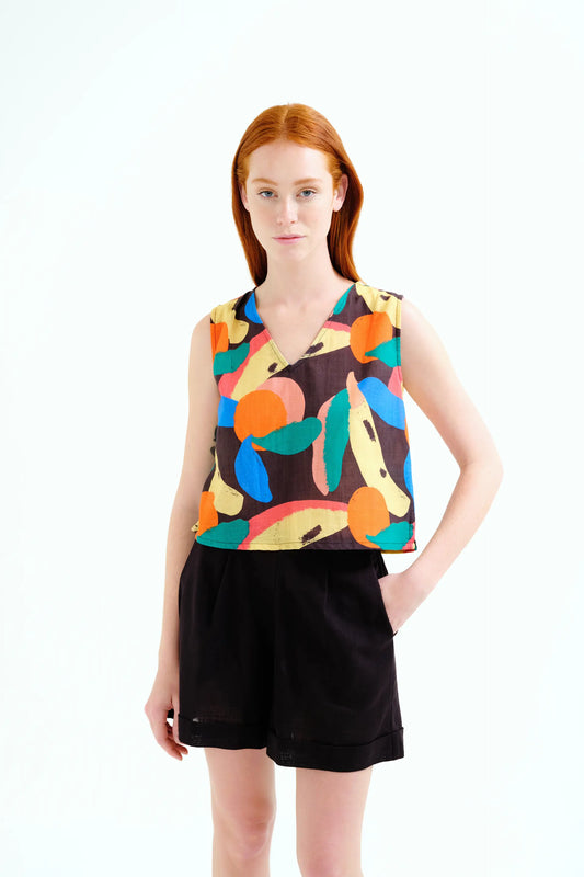 Top con estampado Tutti Frutti Big