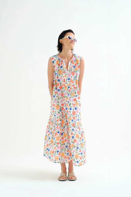 Vestido largo playero con estampado Lily Big