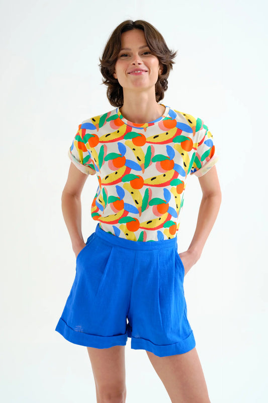 Camiseta con estampado Tutti Frutti Small