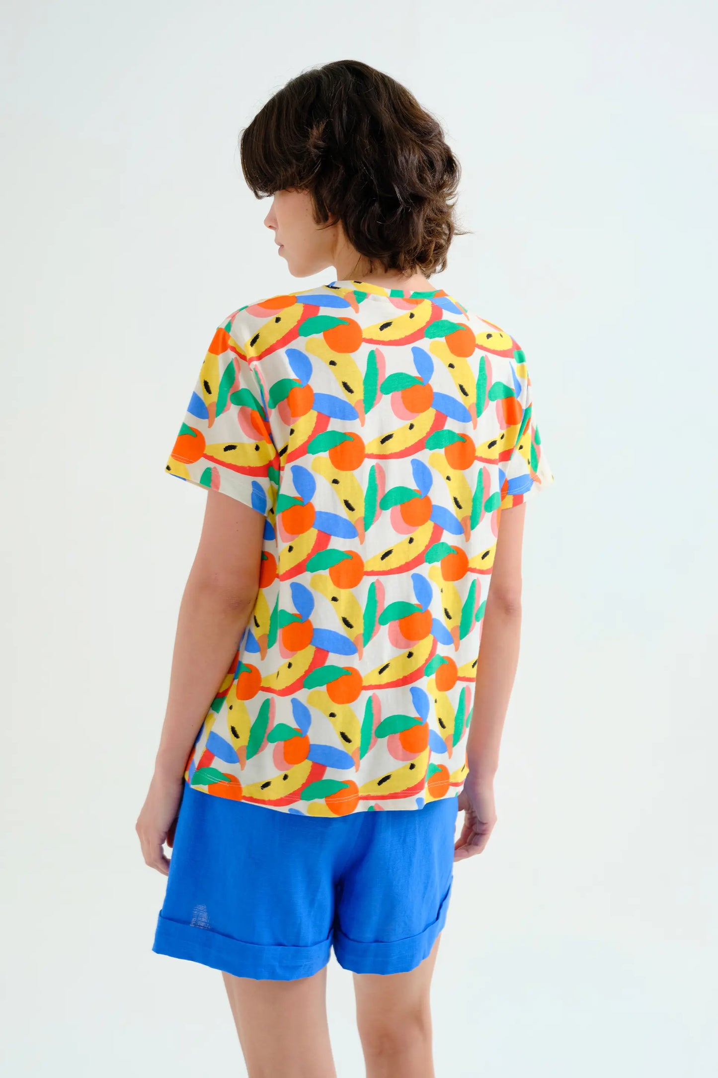 T-shirt with Tutti Frutti print Small