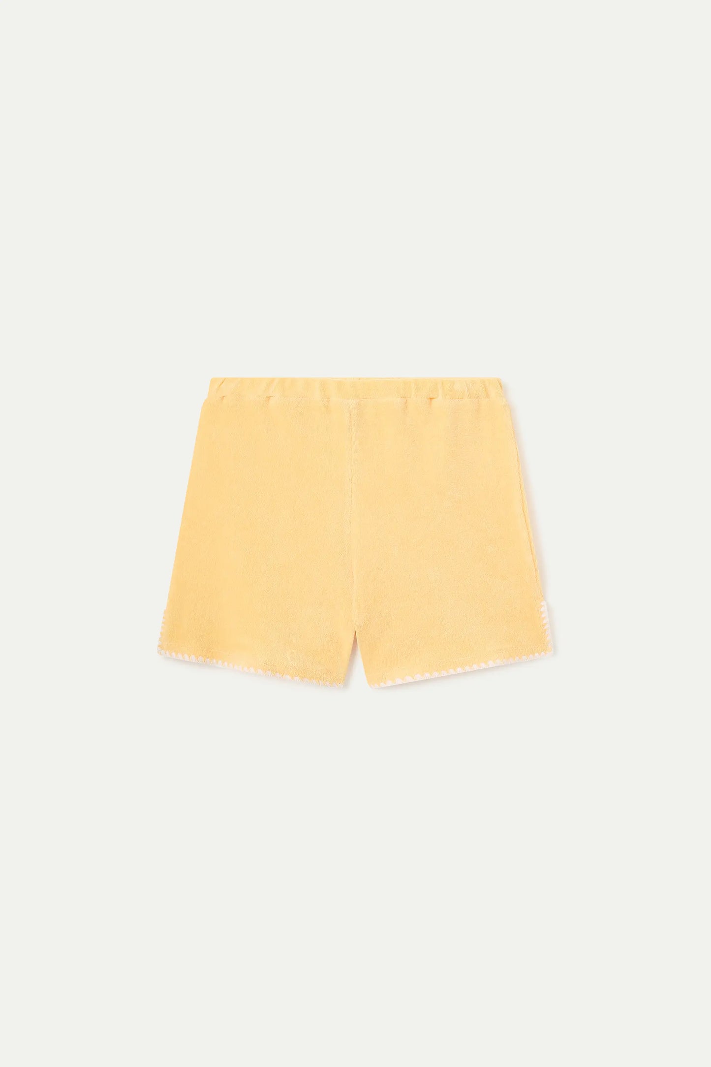 light yellow beach shorts