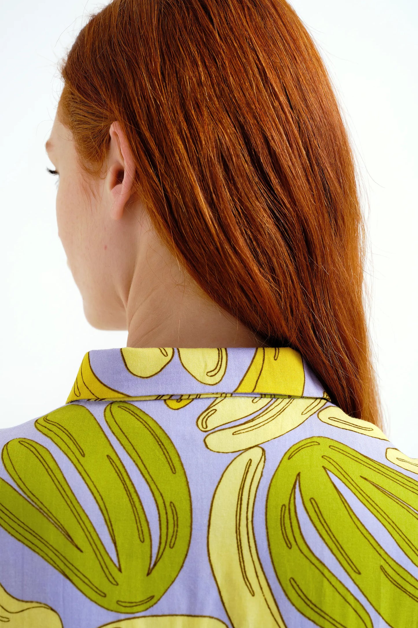 Shirt with banana print