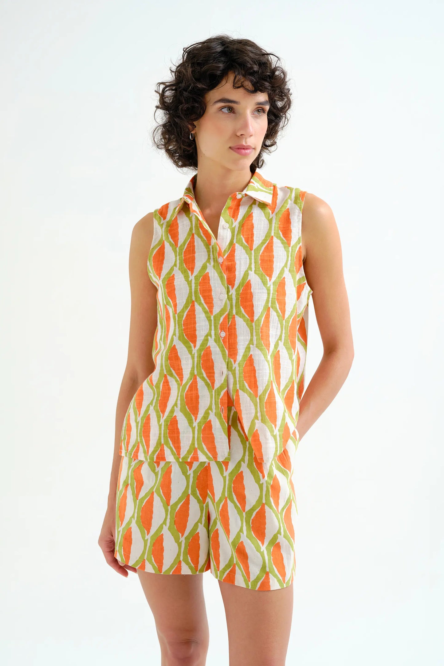 Camisa con estampado Aloe