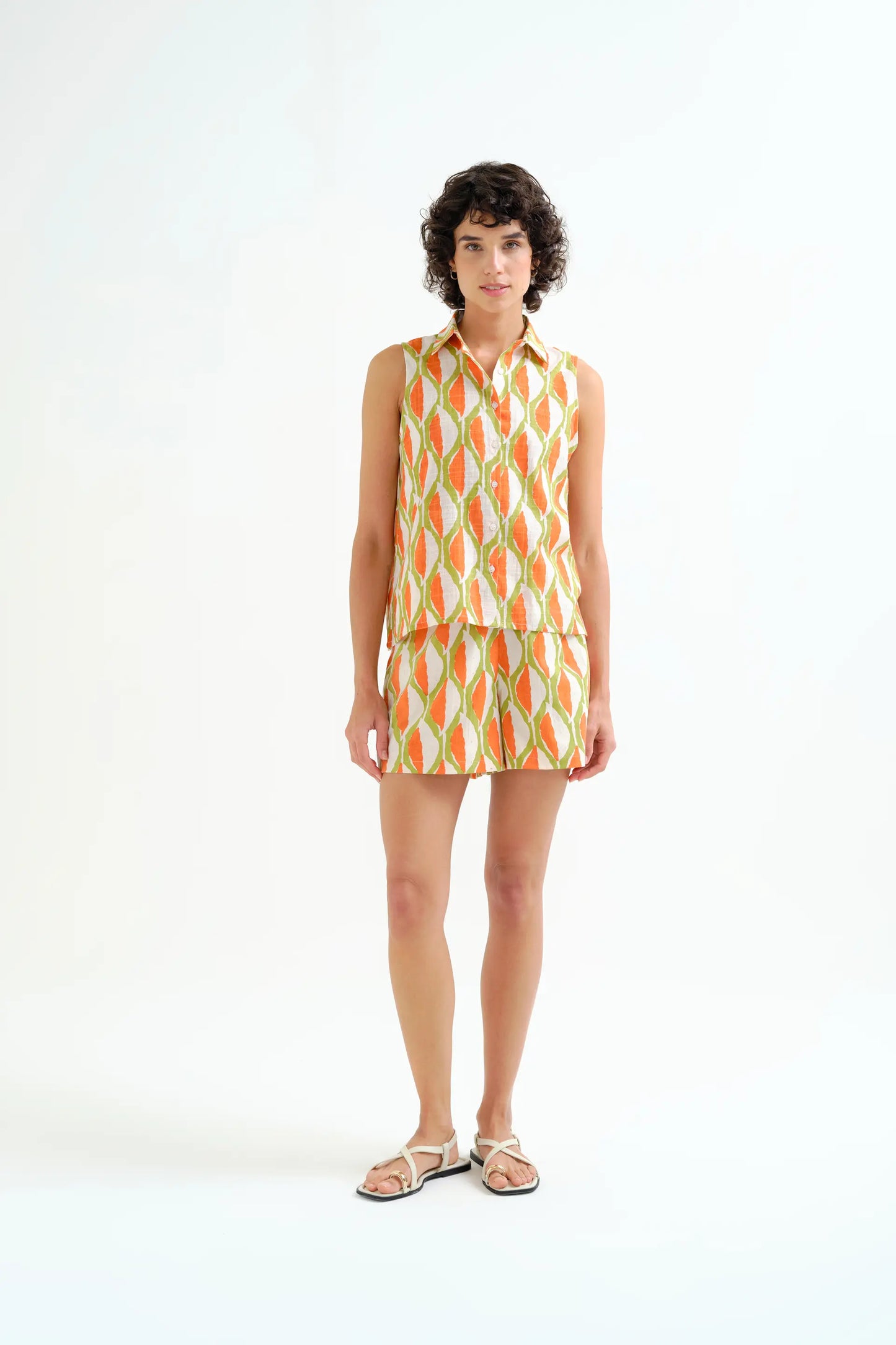 Camisa con estampado Aloe