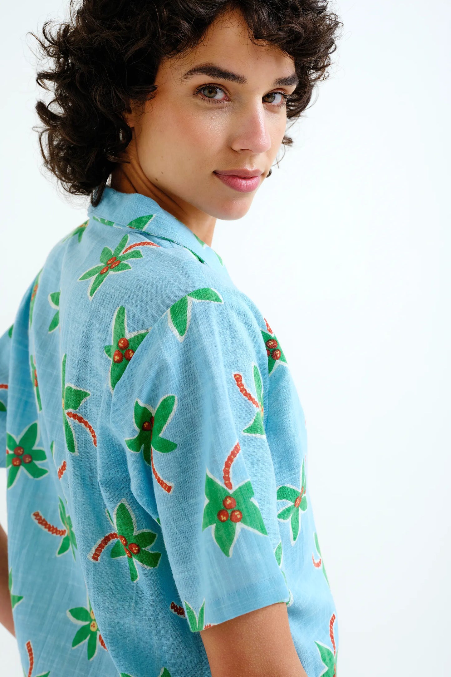 Piccola maglietta con stampa cocco