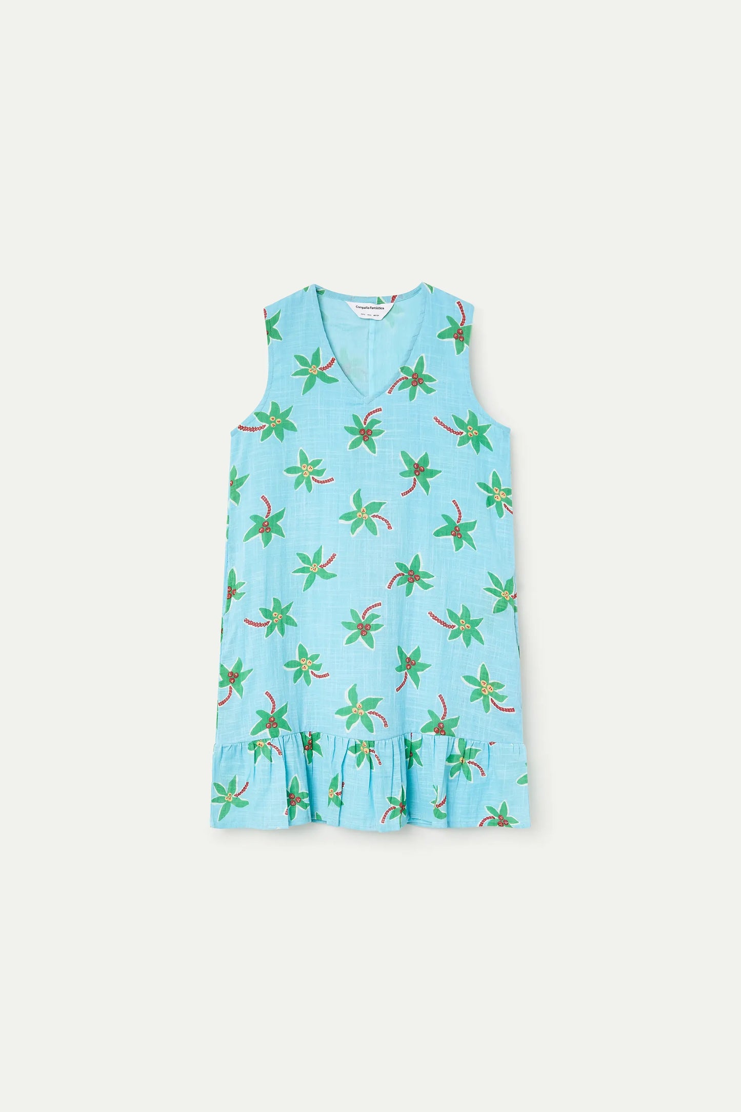 Piccolo abito corto con stampa cocco