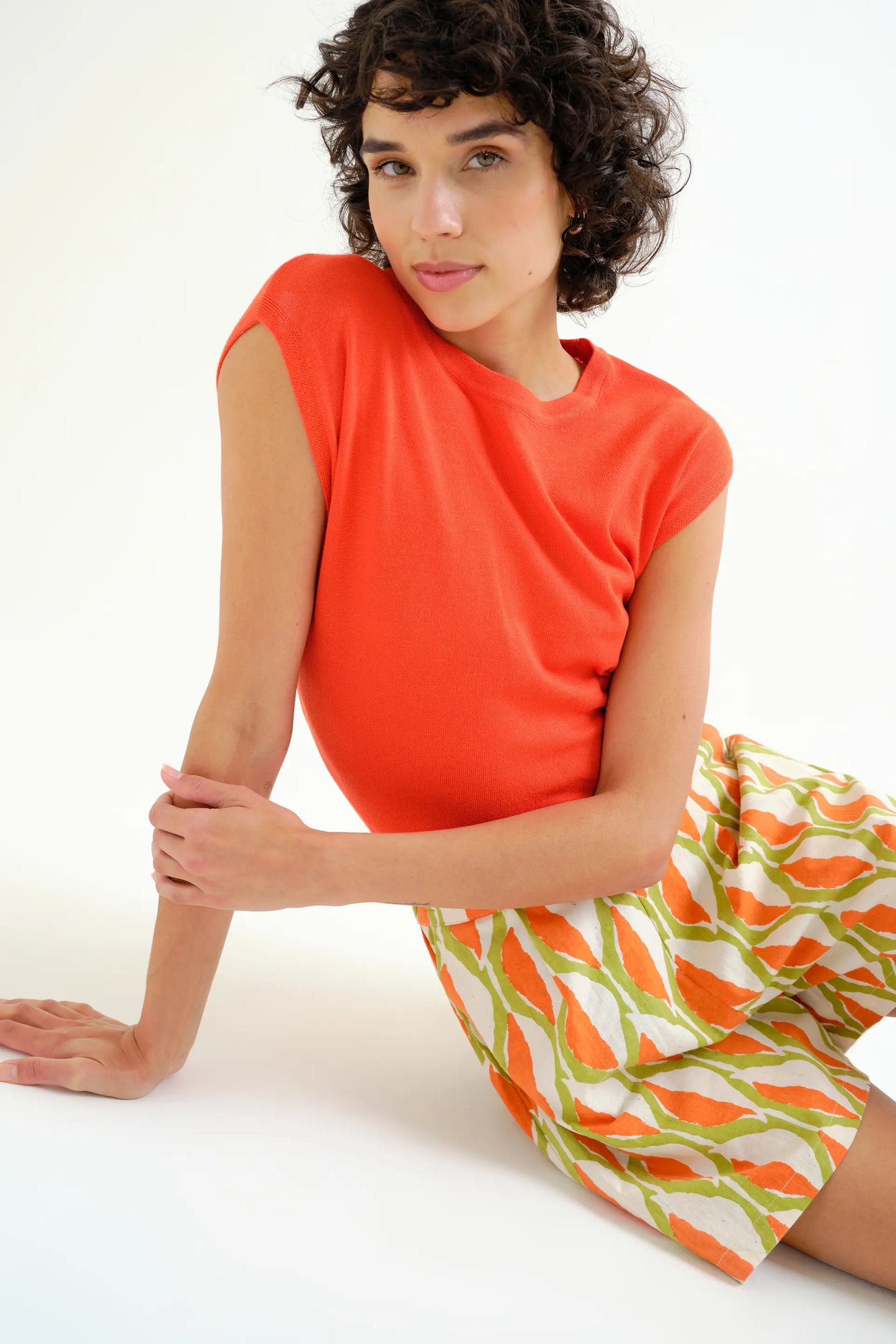 Shorts con estampado Aloe