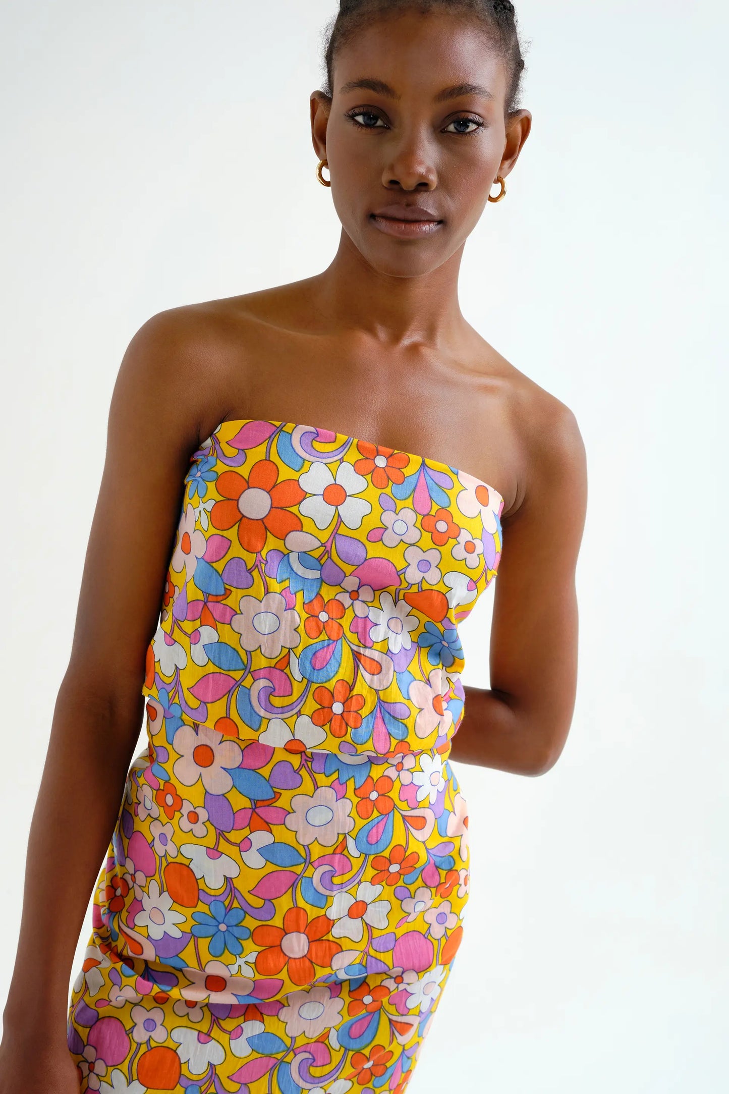 Pareo con stampa Bloom