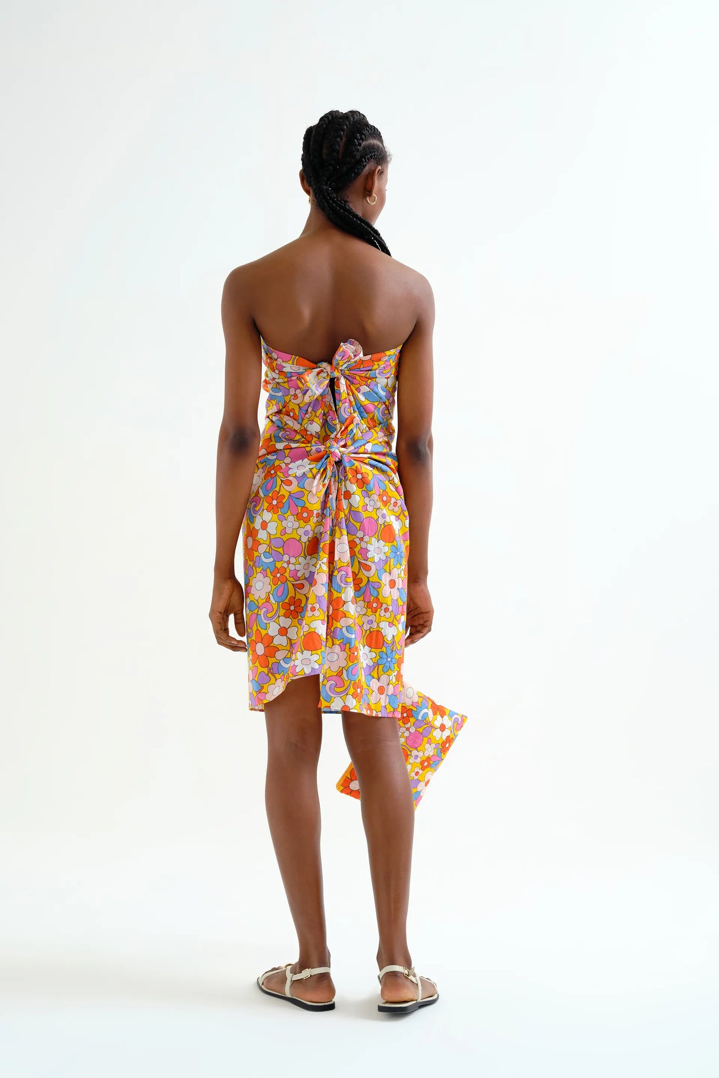 Pareo con stampa Bloom