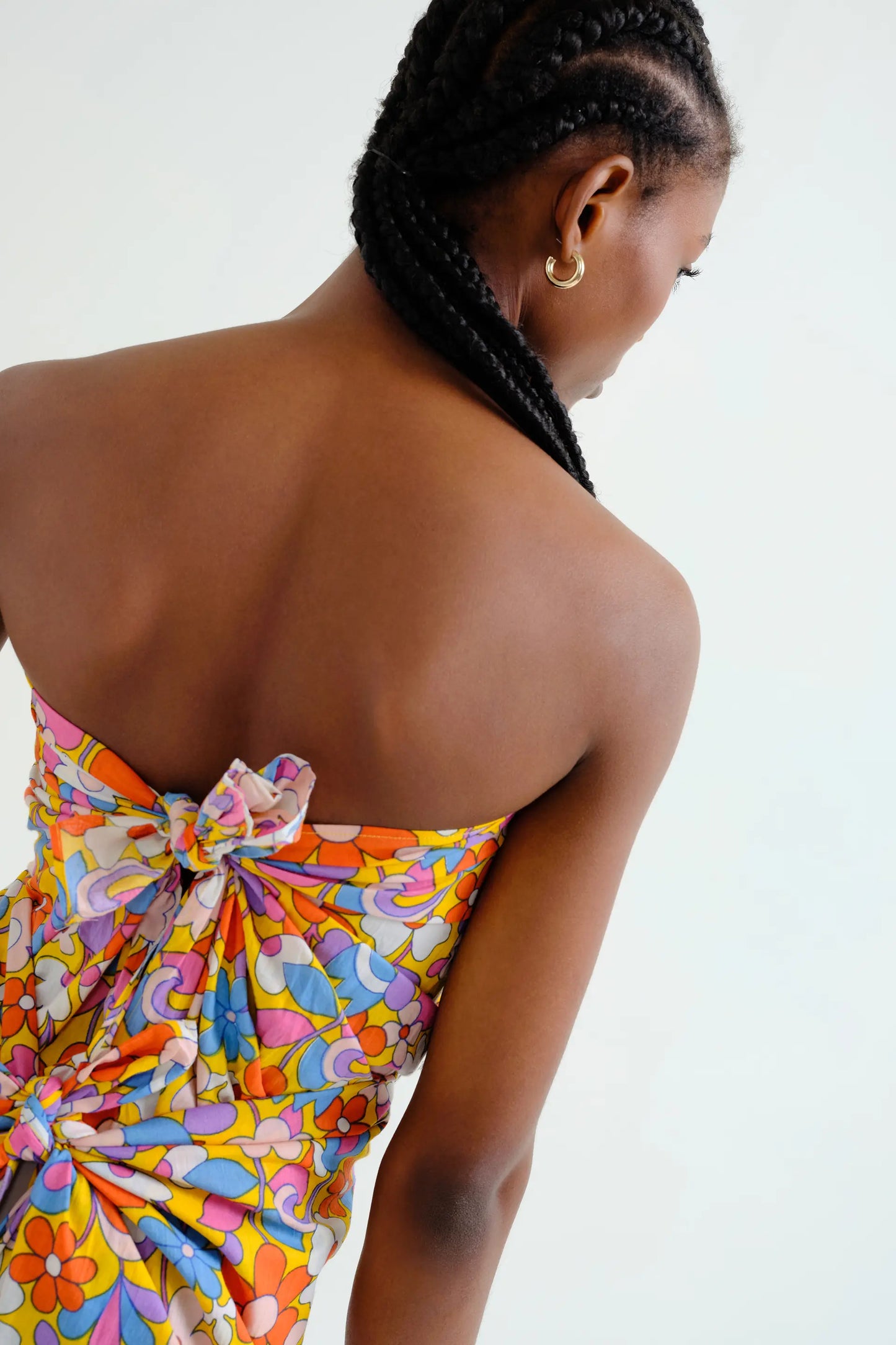 Pareo con stampa Bloom