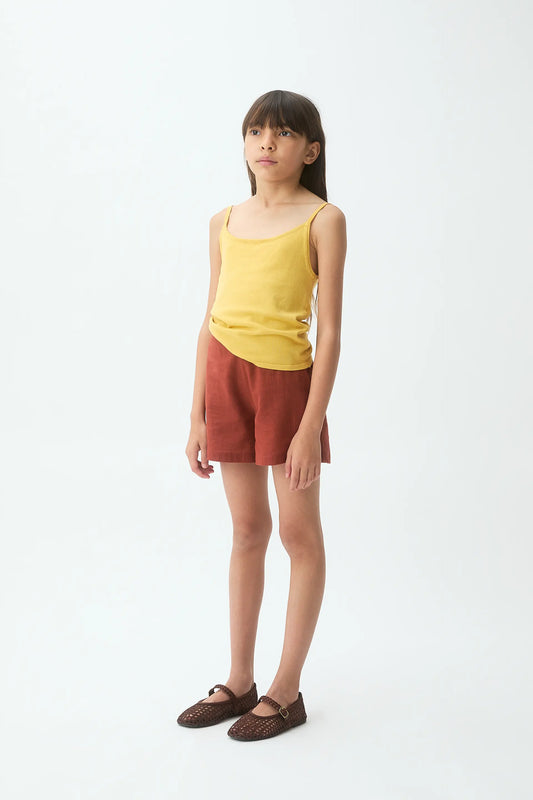 basic yellow top for girls