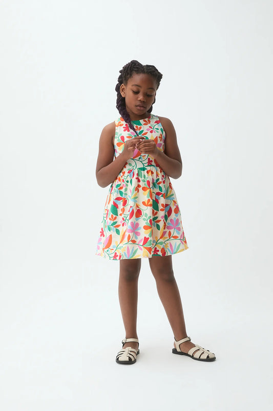 Vestido de niña con estampado Lotto