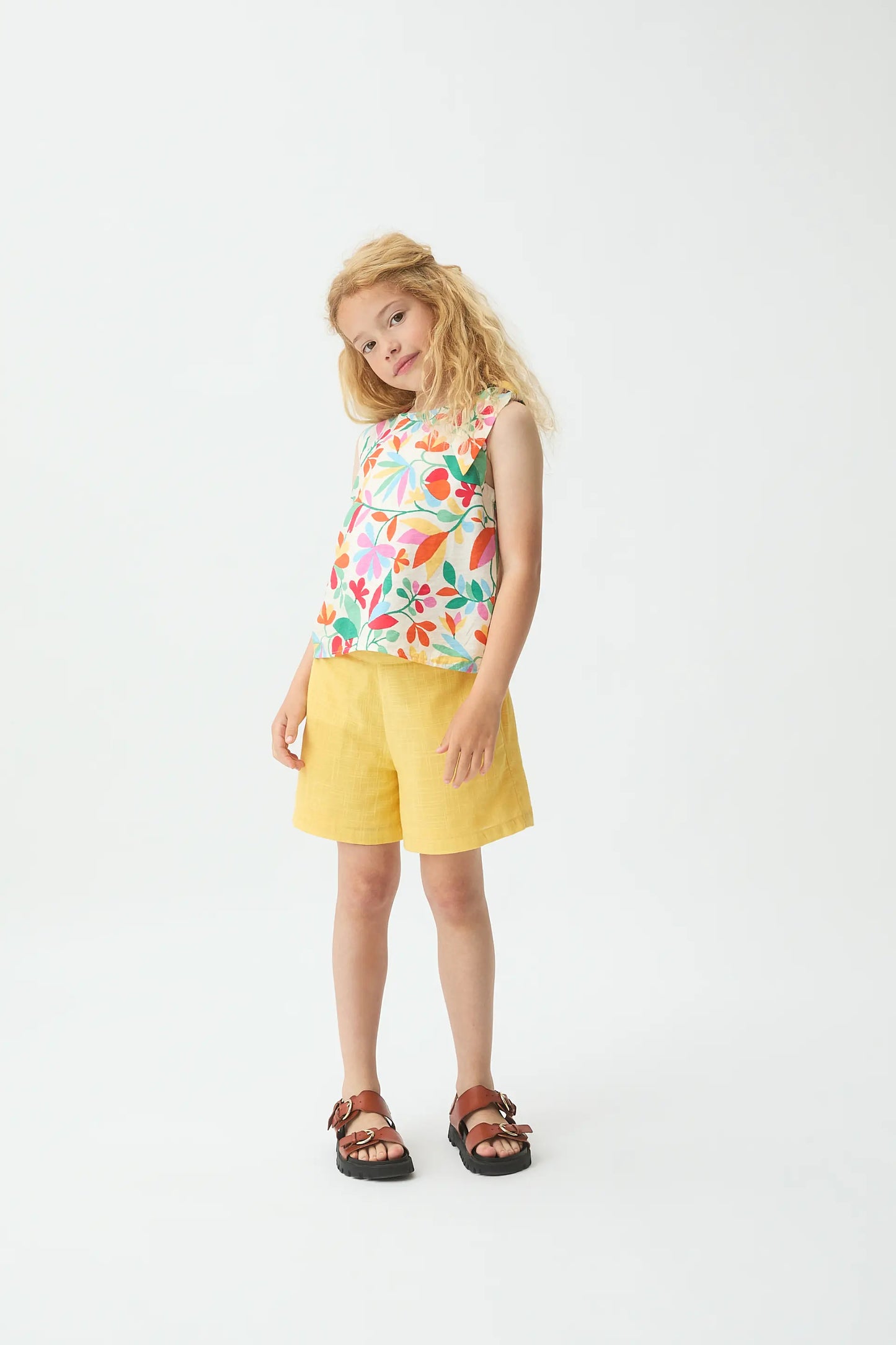 Top de niña con estampado Lotto