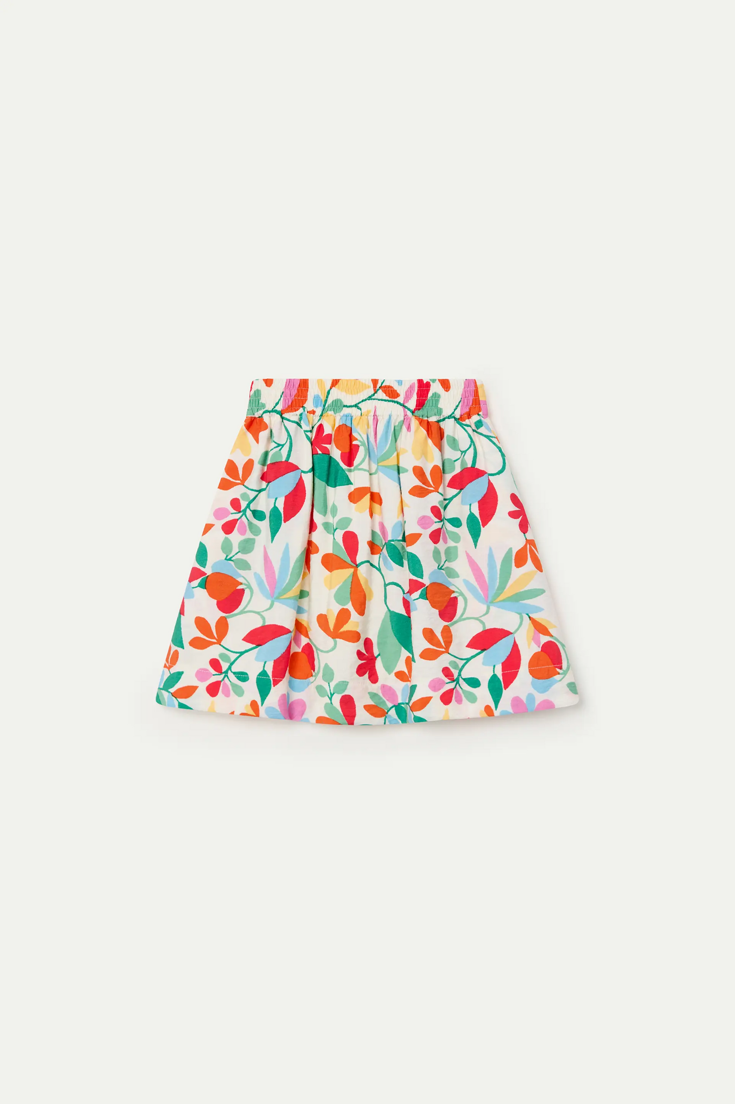 Lotto print girl's short skirt