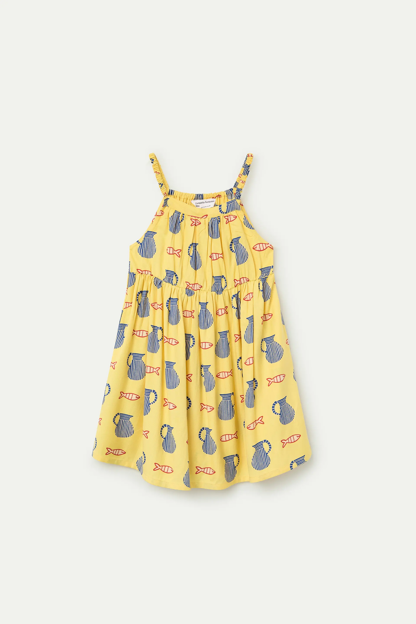 Brava print short dress for girls